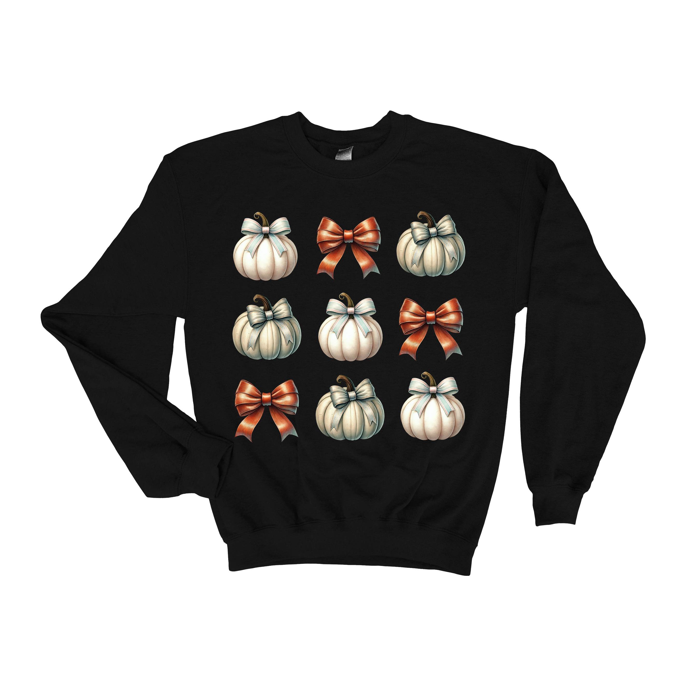 Fall Coquette Pumpkin Tee or Sweatshirt (Item 3017)