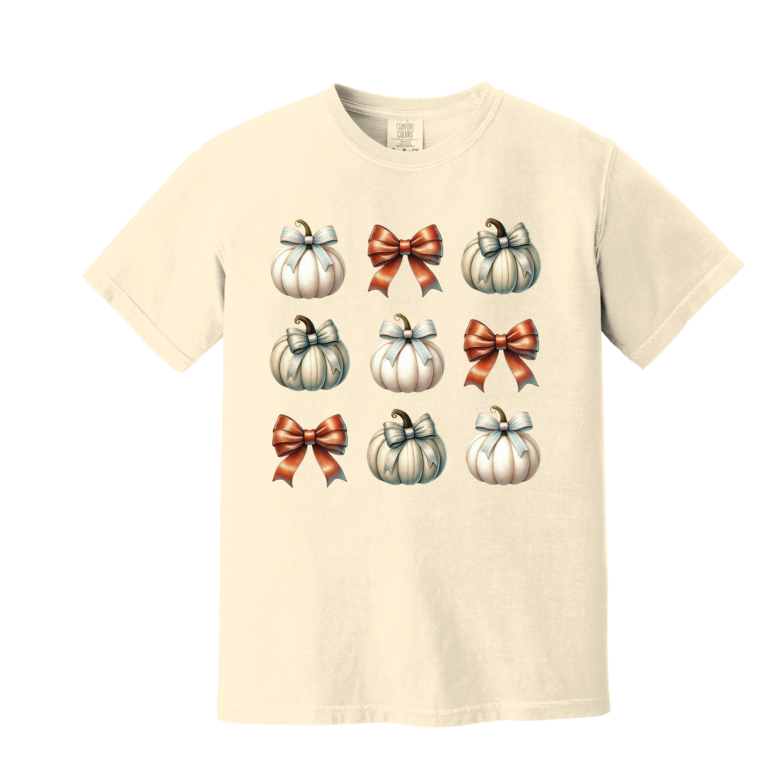 Fall Coquette Pumpkin Tee or Sweatshirt (Item 3017)