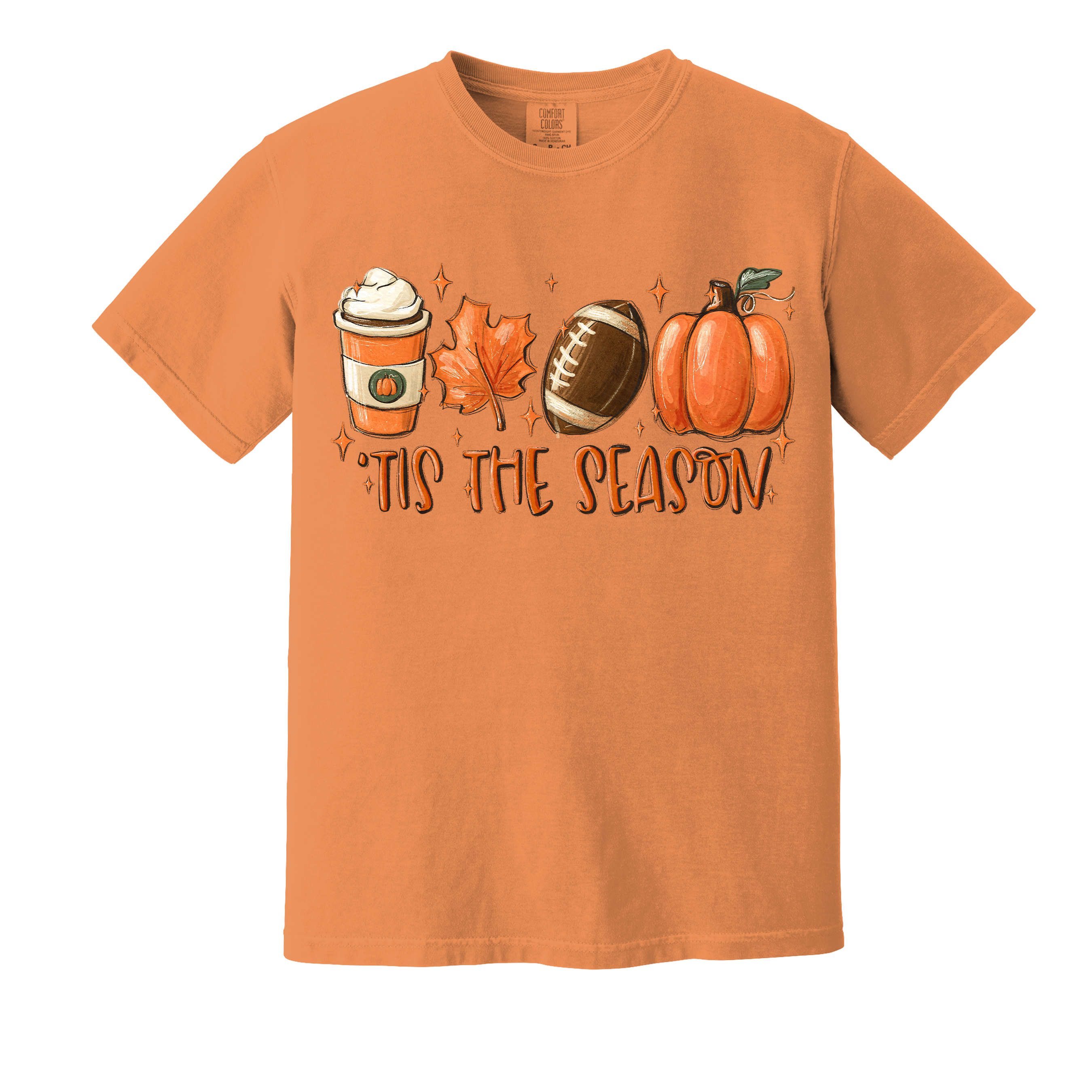 Tis The Season Fall Tee Comfort Color (Item 3018)