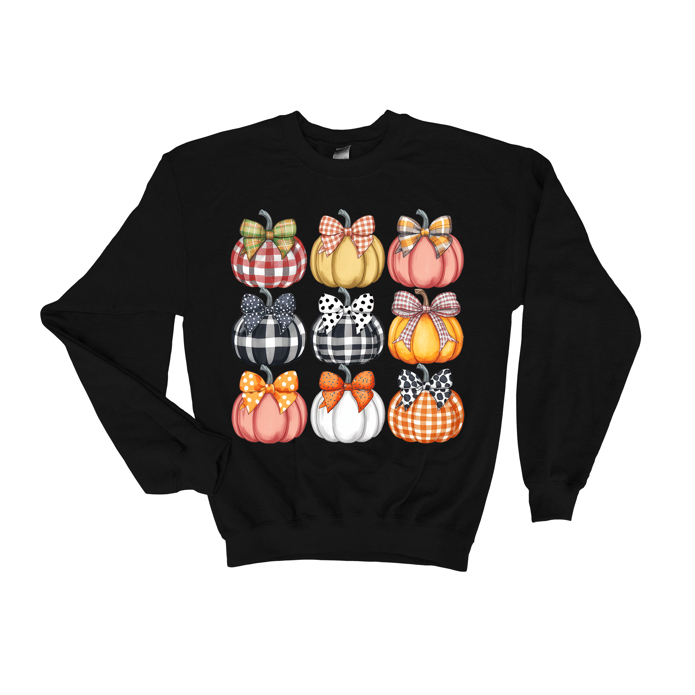 Fall Coquette Pumpkin Sweatshirt (Item 3020)