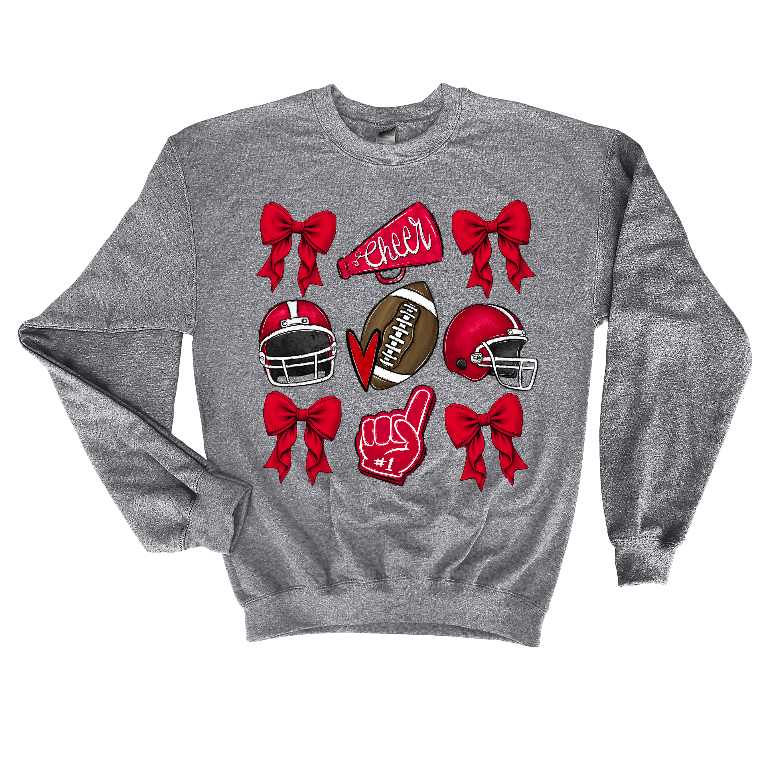 Red Devils Coquette Sweatshirt (Item #1509)