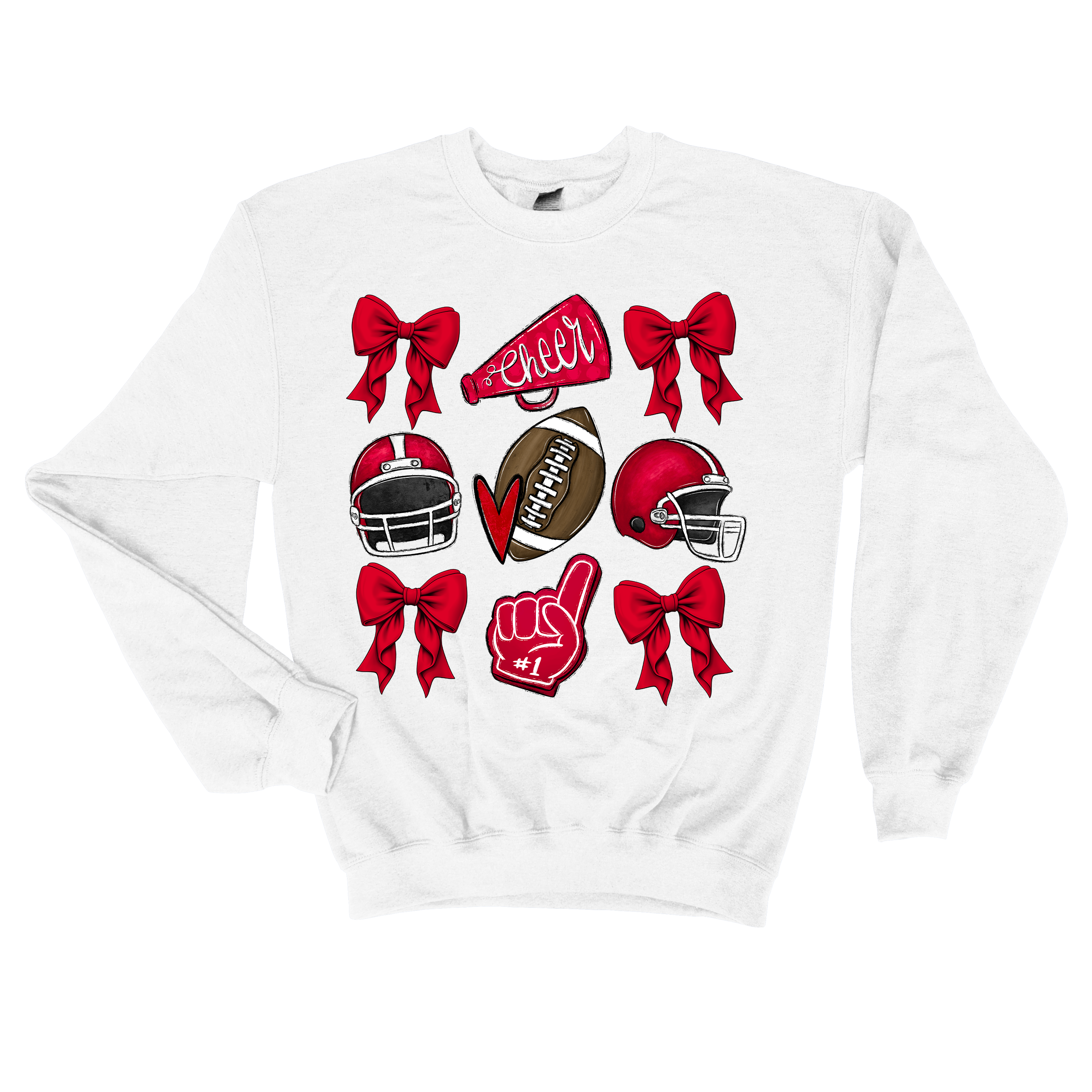 Red Devils Coquette Sweatshirt (Item #1509)