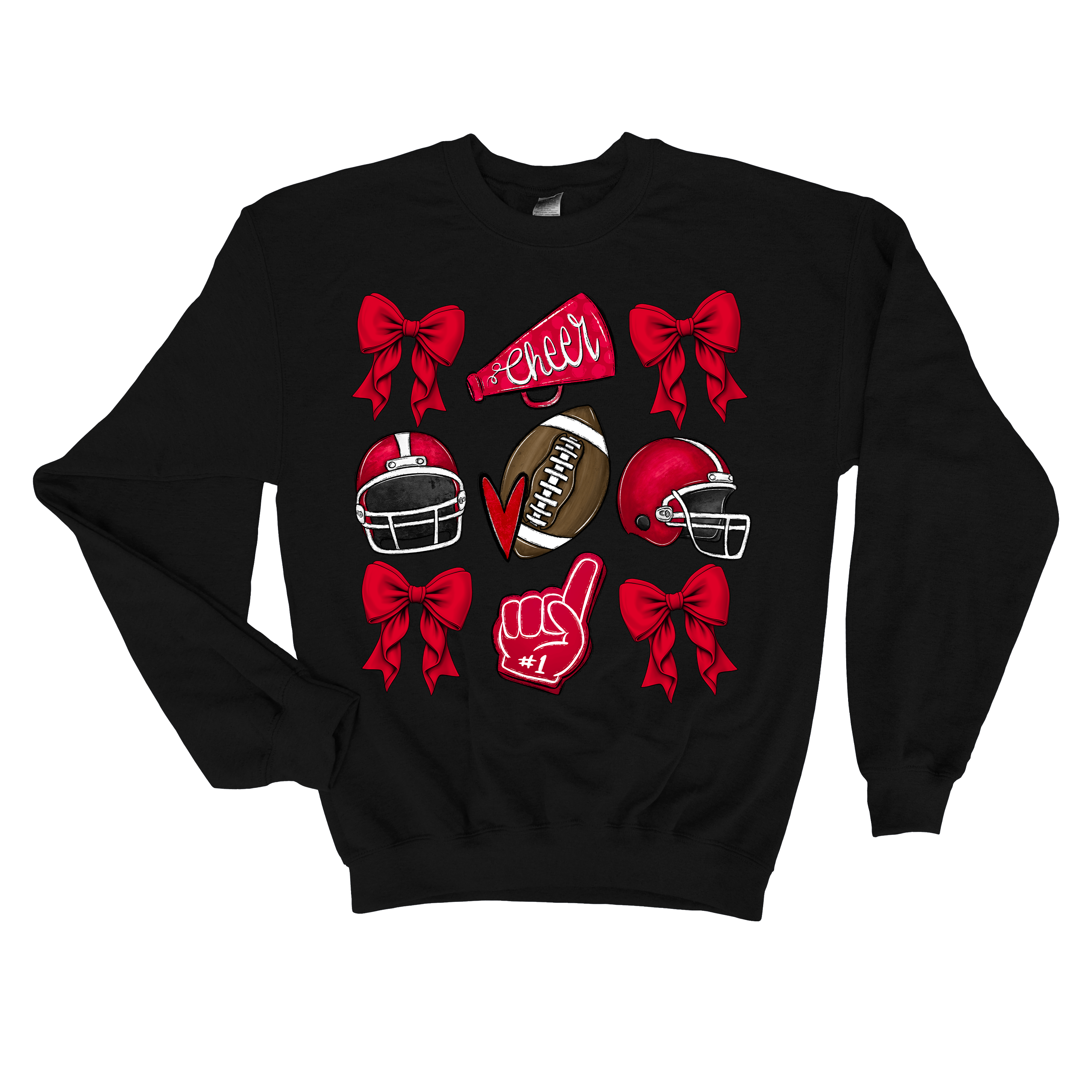 Red Devils Coquette Sweatshirt (Item #1509)