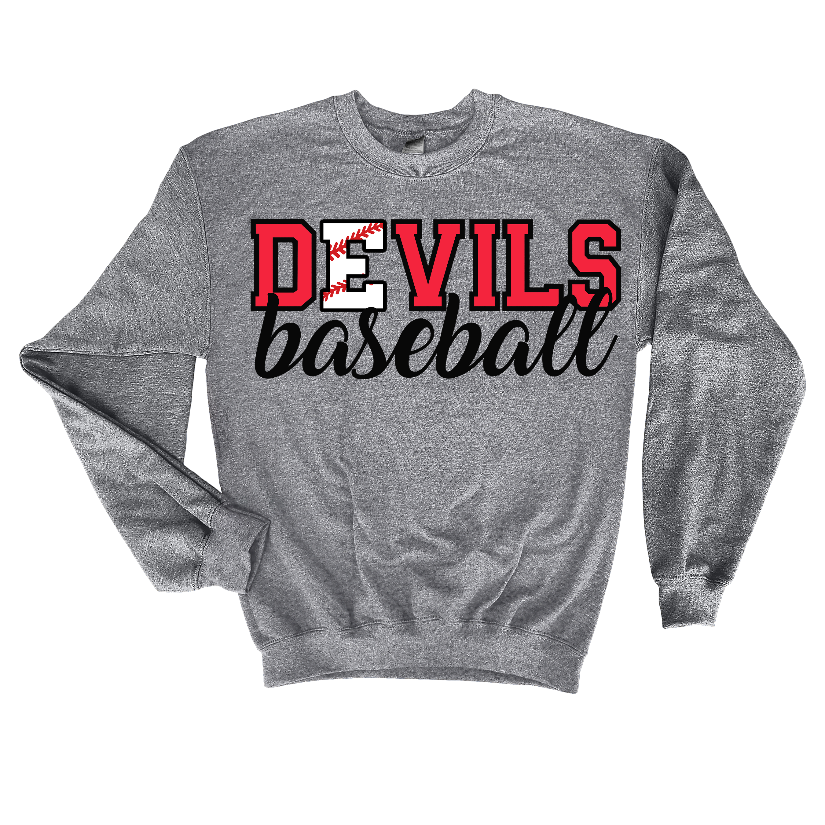 Red Devils Baseball Sweatshirt (Item #1516)