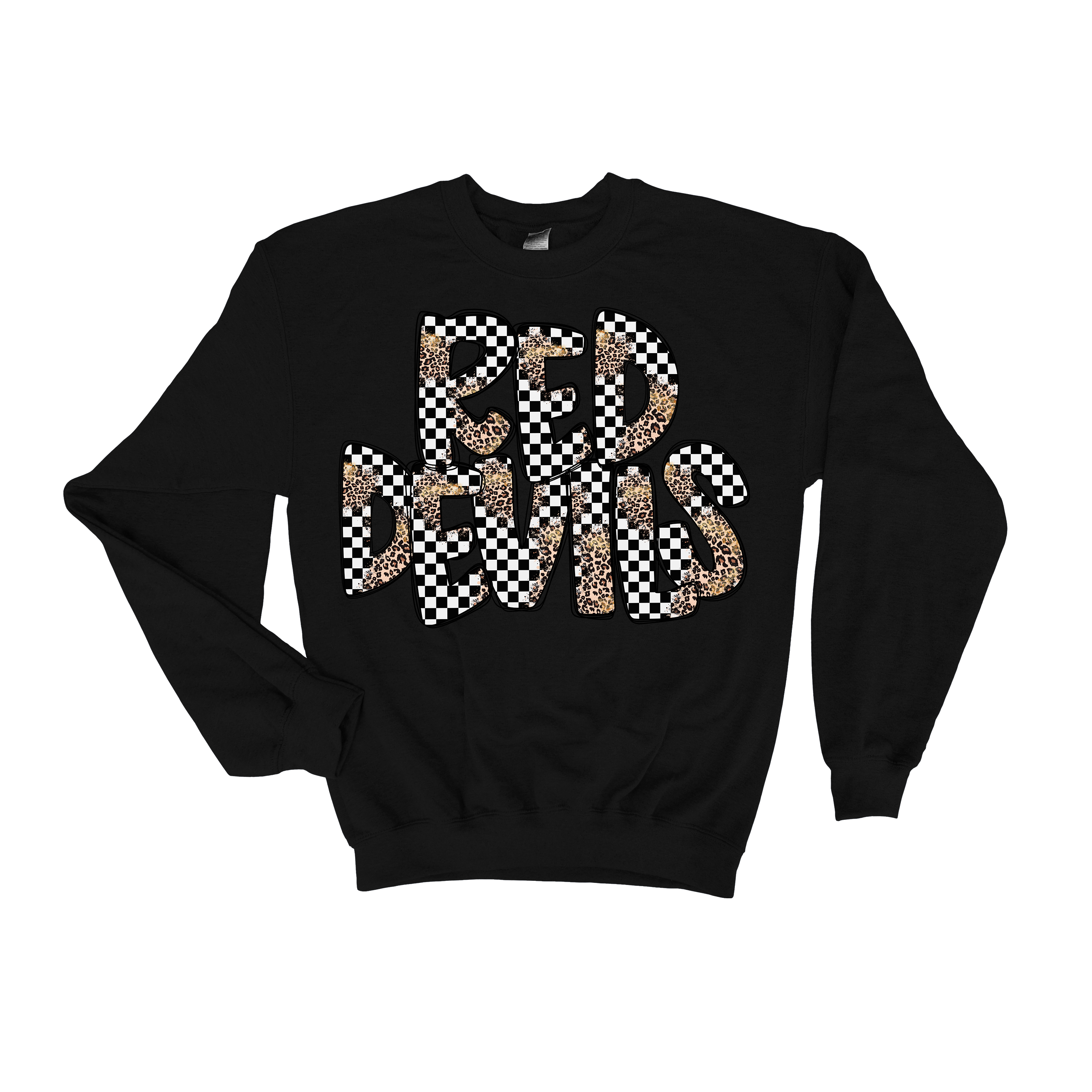 Red Devils Football Tee or Sweatshirt (Item #1700)