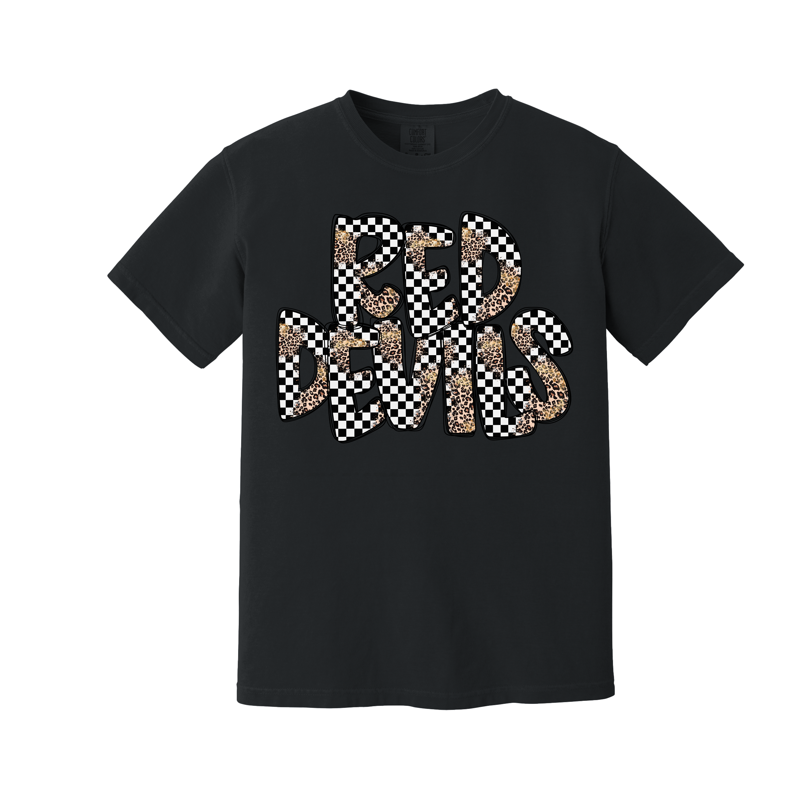 Red Devils Football Tee or Sweatshirt (Item #1700)