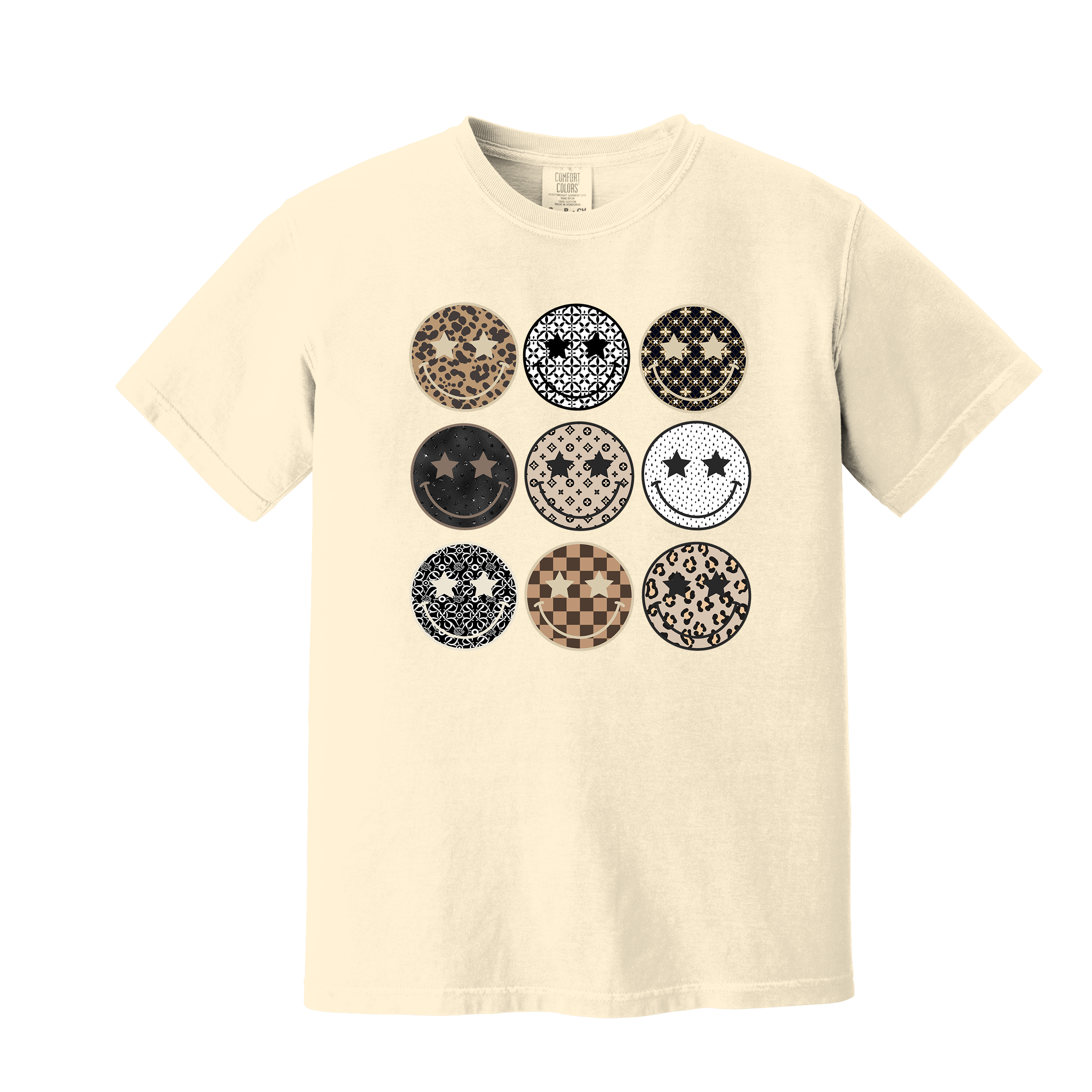 Smiley Face Tee  Comfort Color (Item #1706)