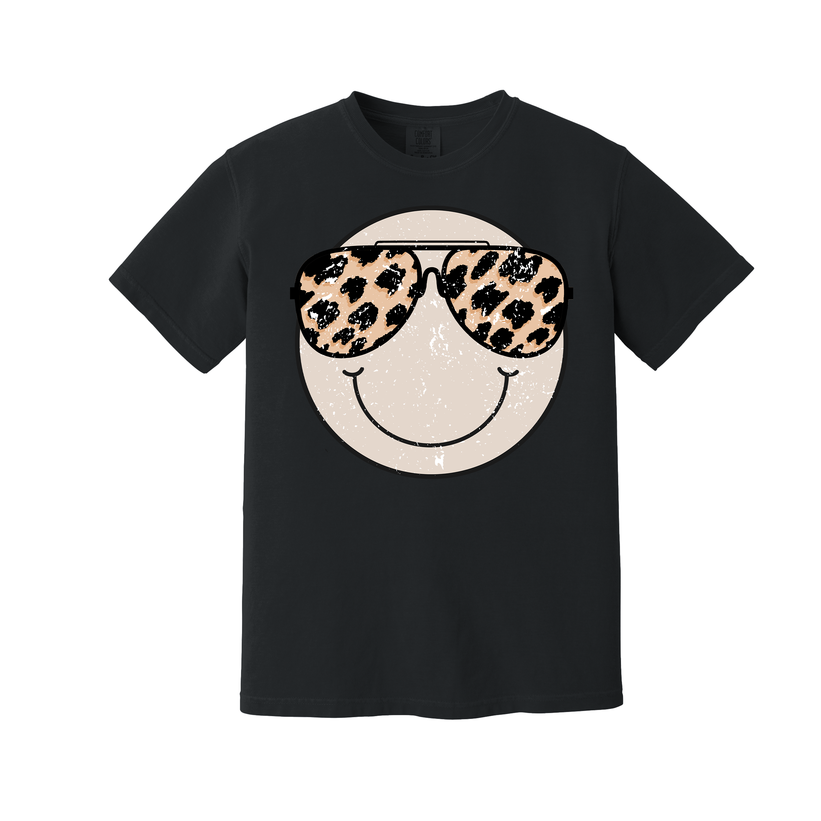Smiley Face Tee  Comfort Color (Item #1707)