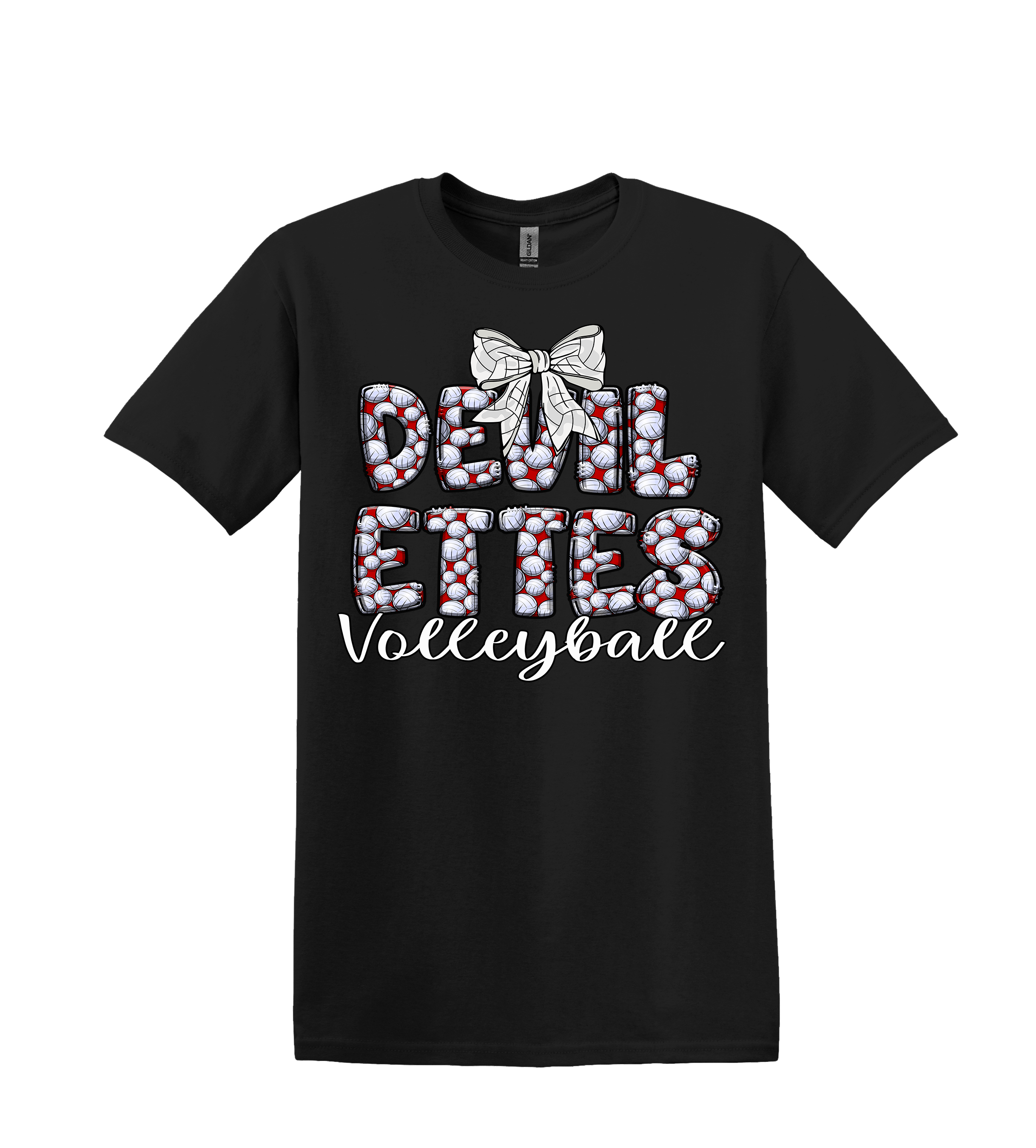 Devilettes Volleyball Spirit Shirt (Item #9550)
