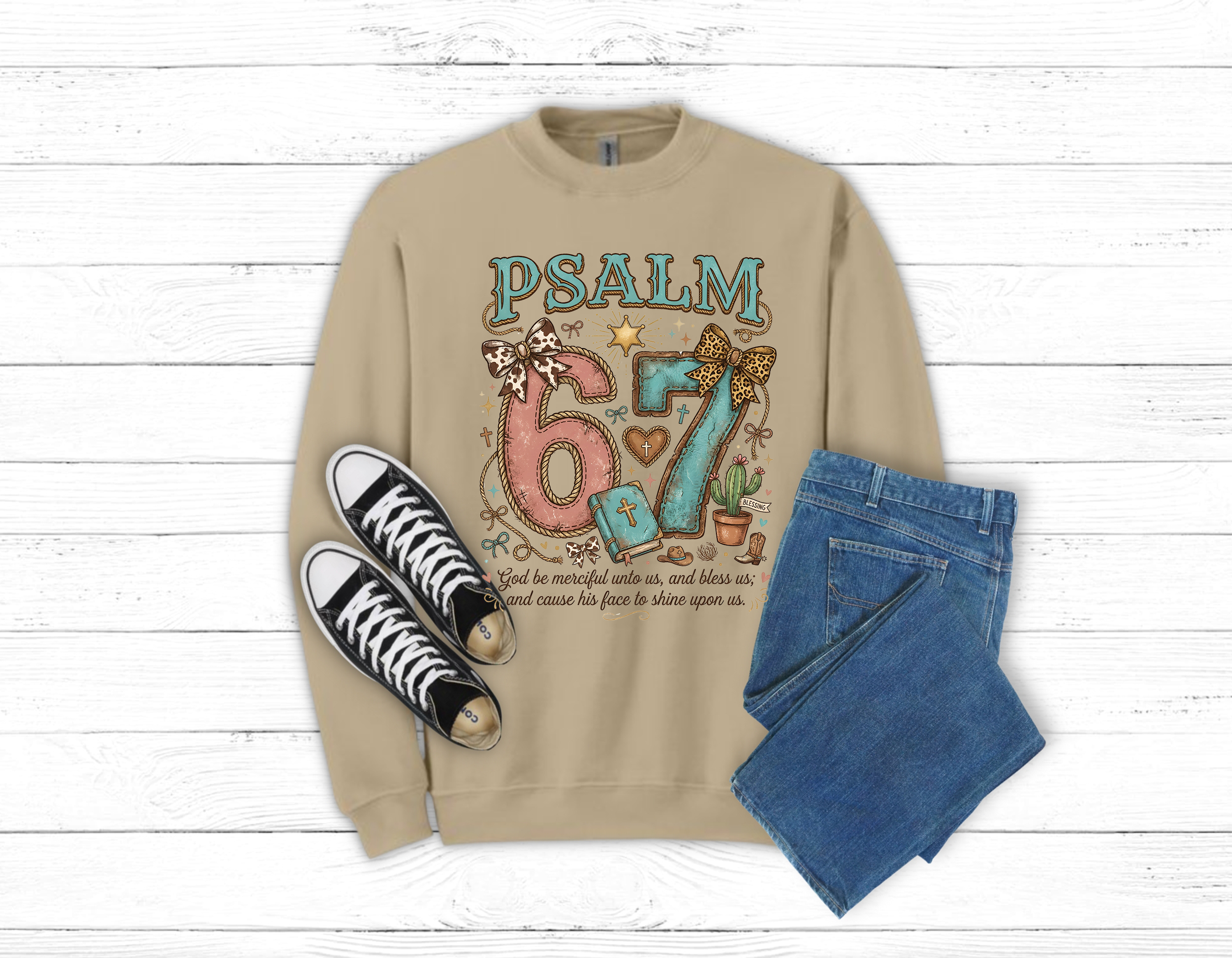 Psalm 67 Sweatshirt (Item 10112)