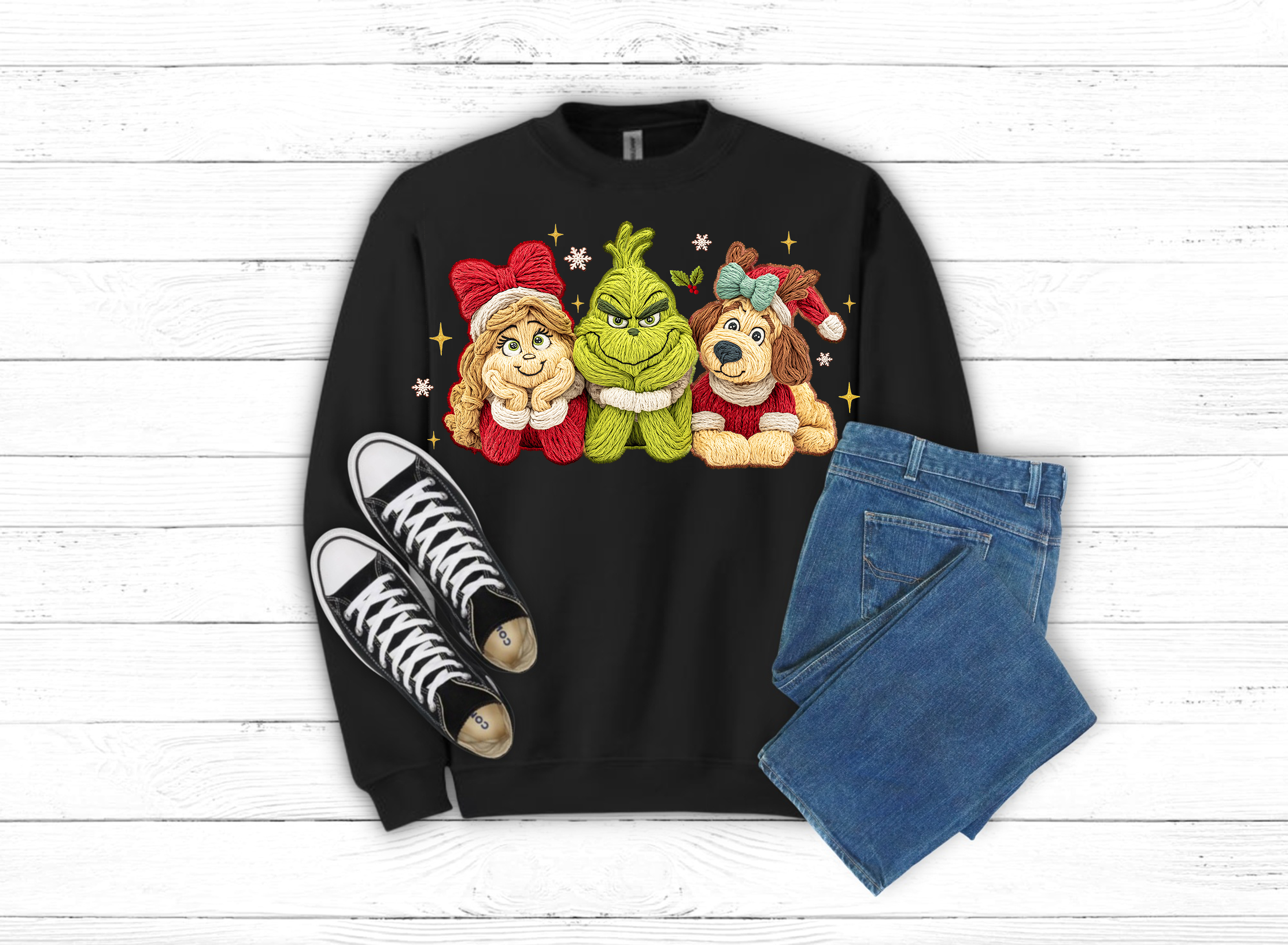 Christmas Grinch Sweatshirt (Item 2127)