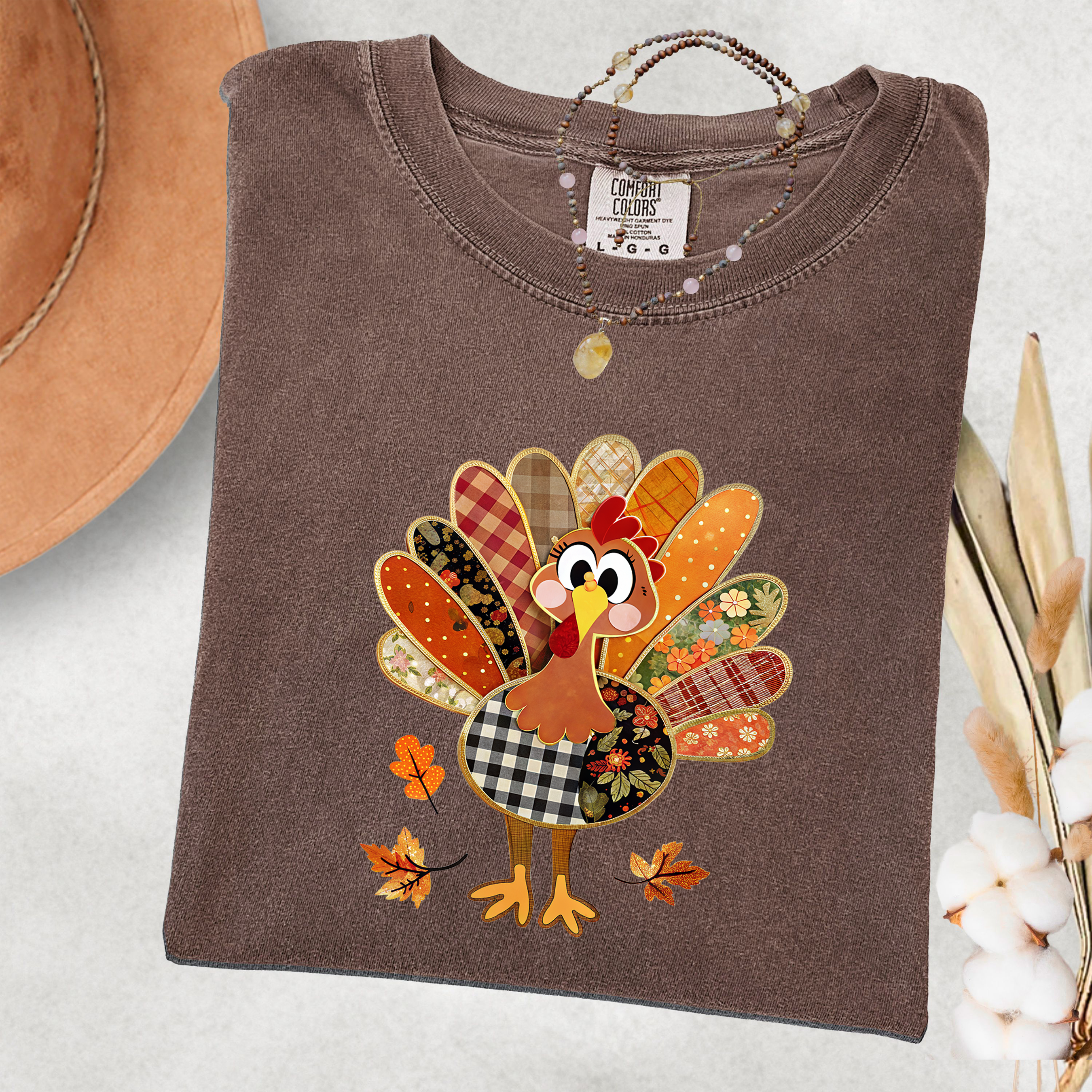 Thanksgiving Turkey Sweatshirt or Tee (Item 1713)