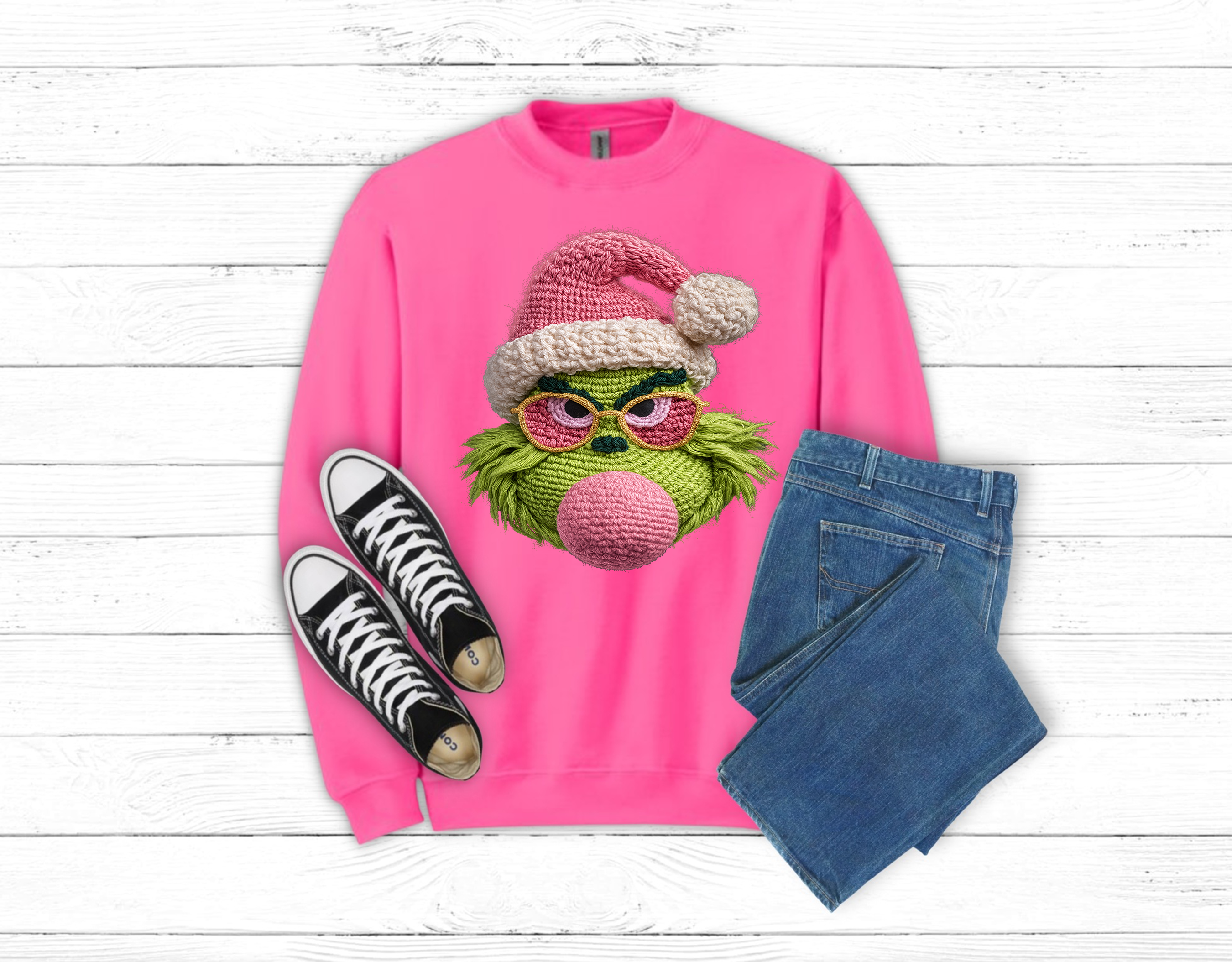 Christmas Grinch Sweatshirt (Item 2103)