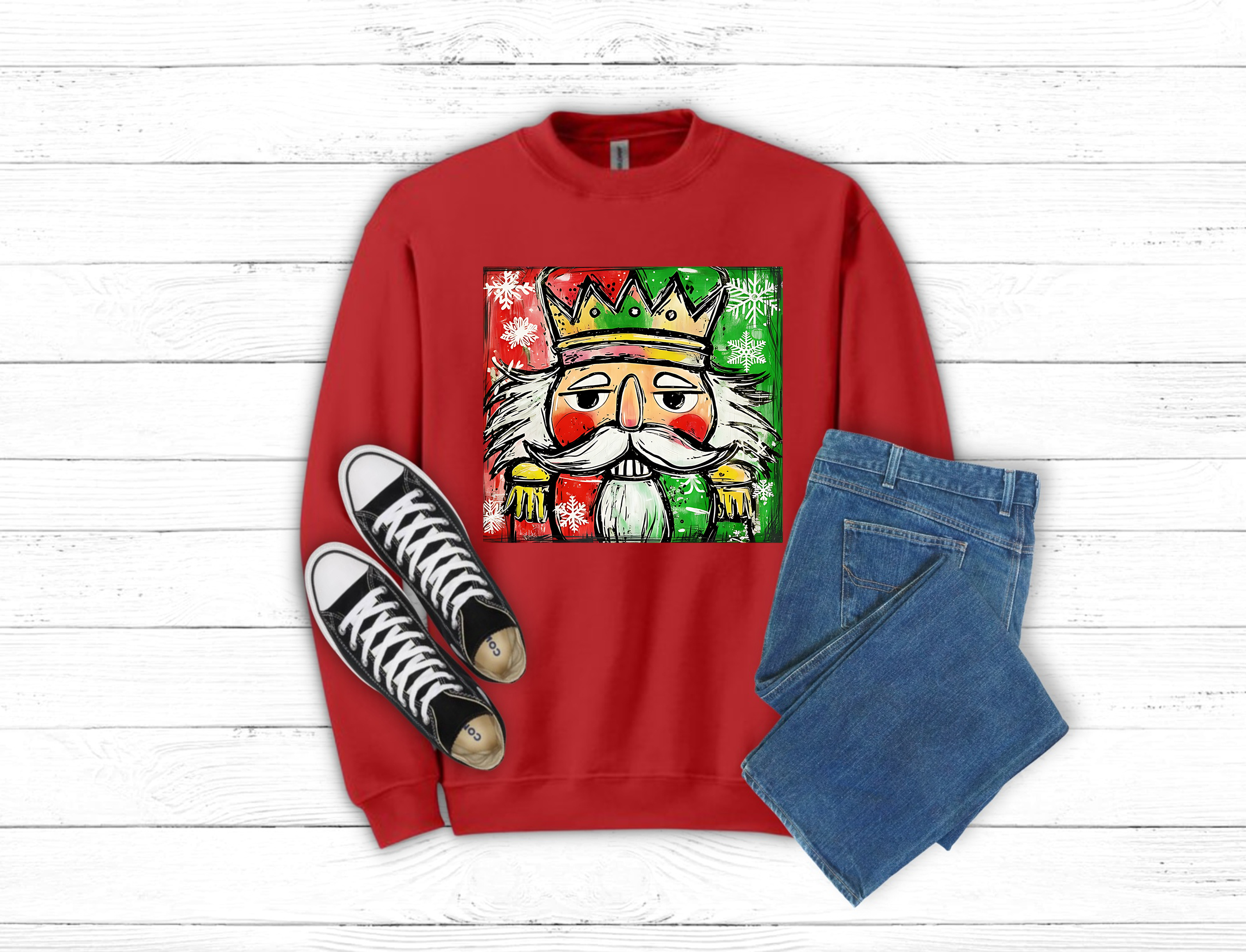 Christmas Nutcracker Sweatshirt (Item 1588)