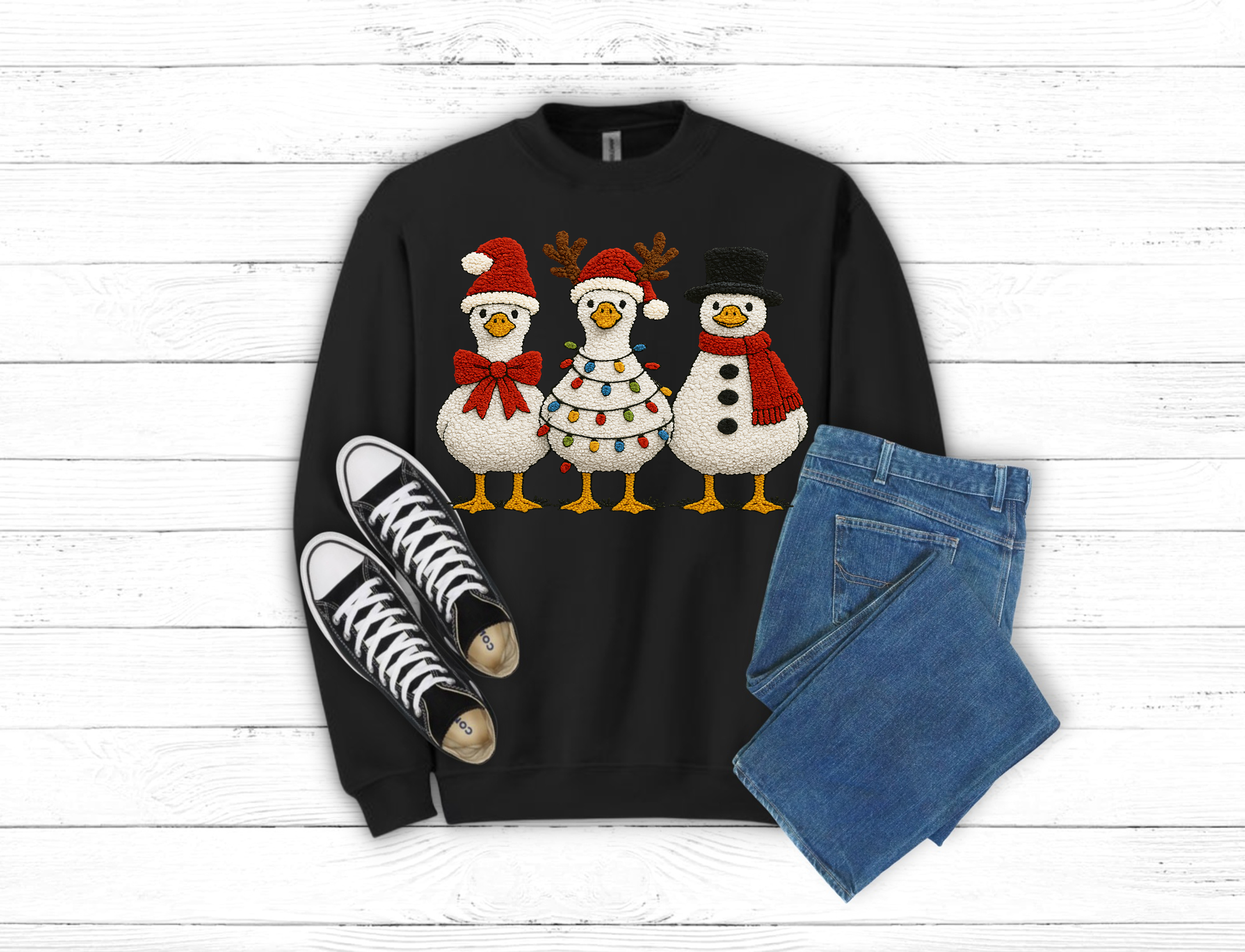 Christmas Goose Sweatshirt (Item 2100)