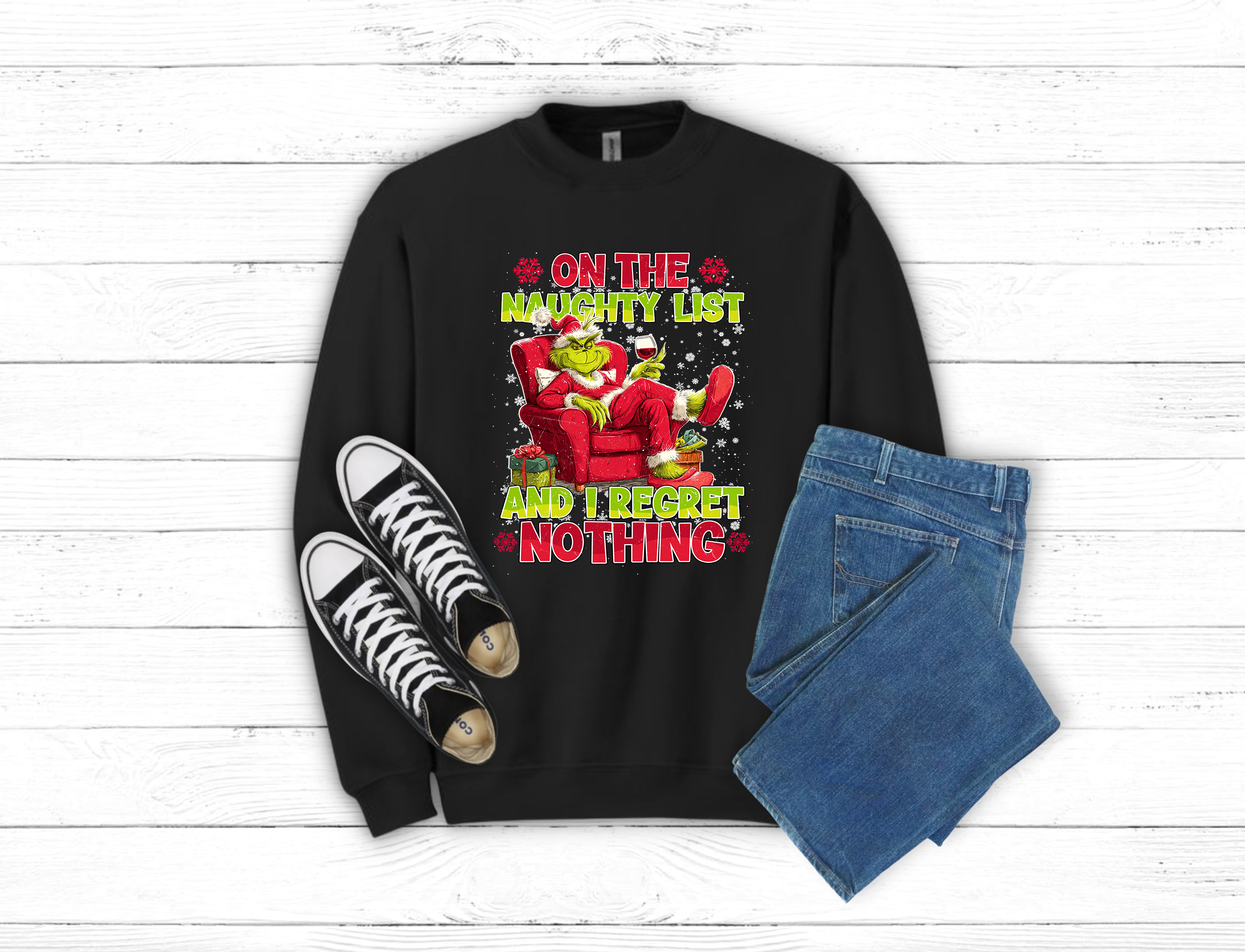Christmas Grinch Sweatshirt (Item 2105)