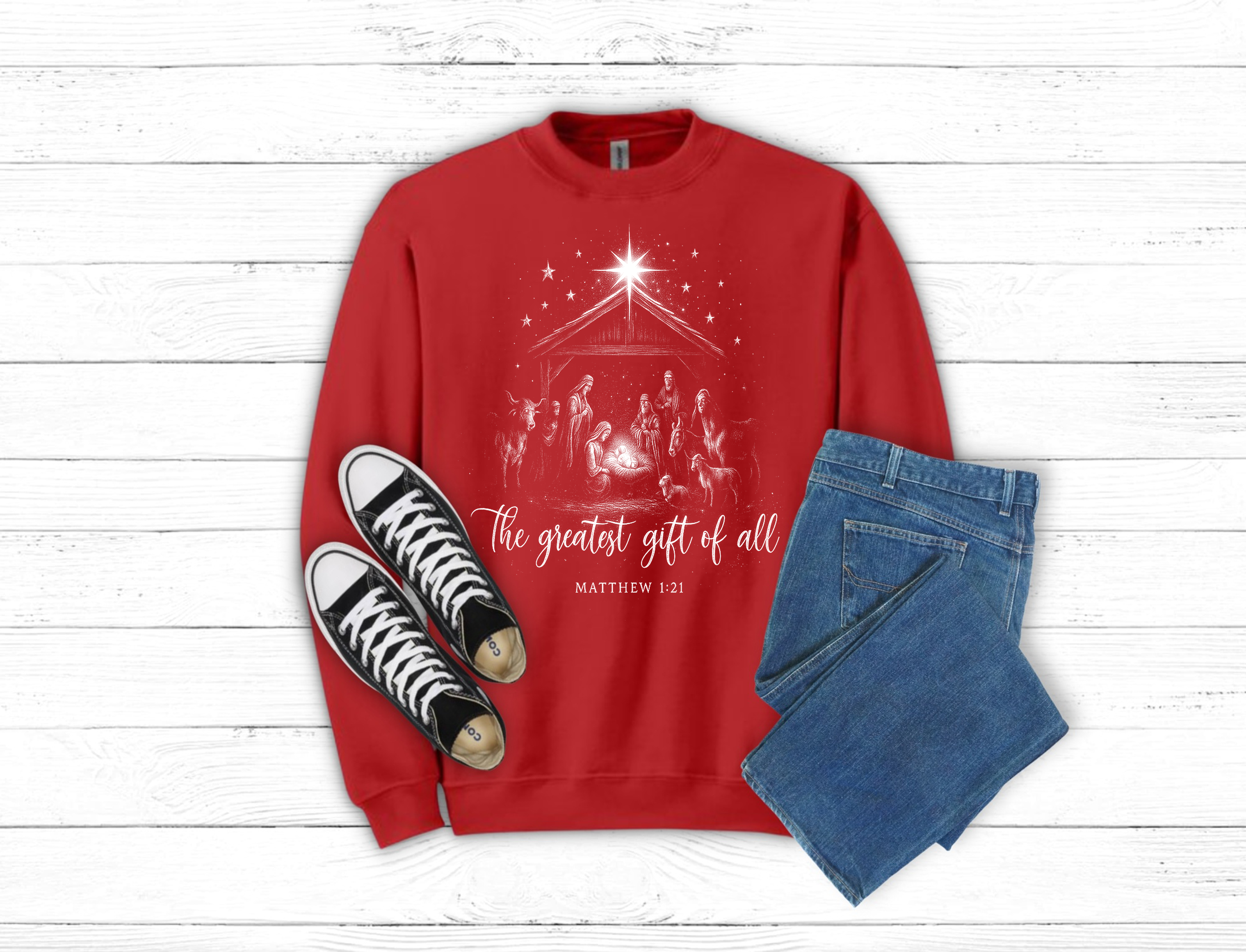 Christmas Greatest Gift Sweatshirt (Item 1428)