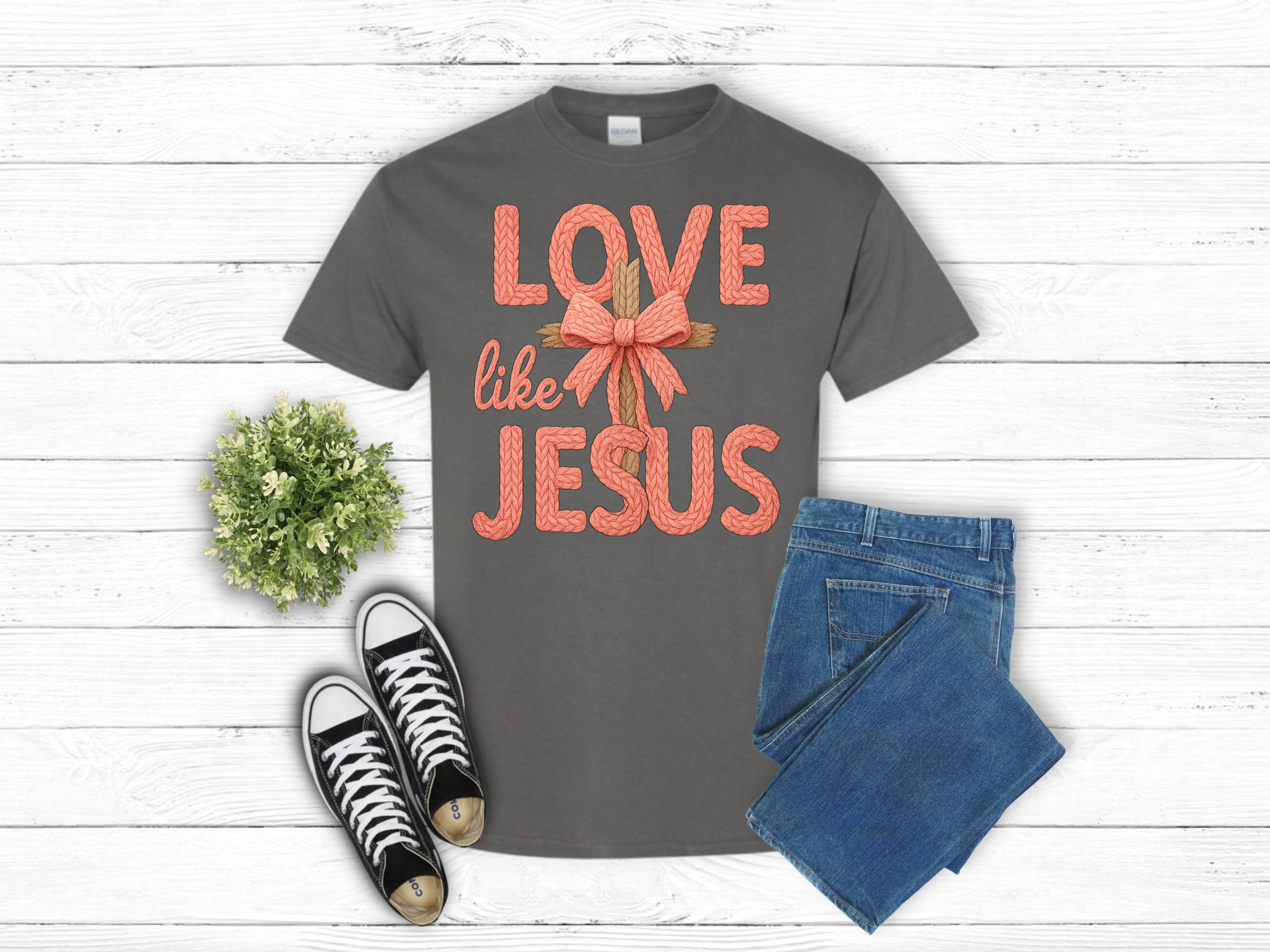  Love Like Jesus tee Choice of Tee or Sweatshirt (10114)