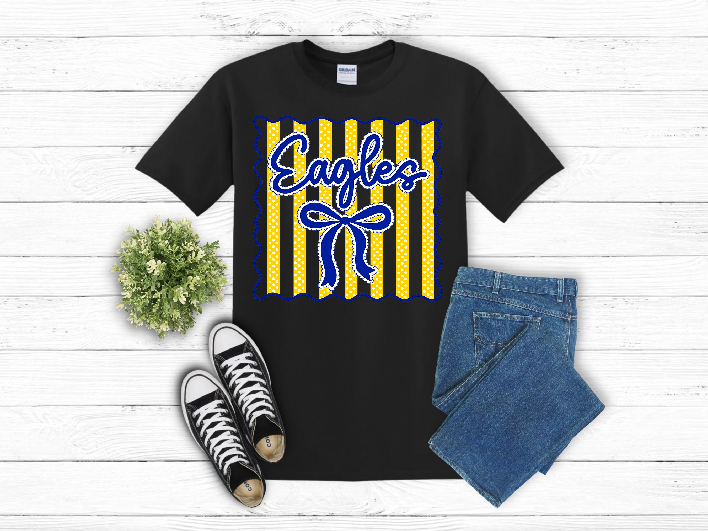 Zavalla Eagles Graphic Tee (Item #20368)