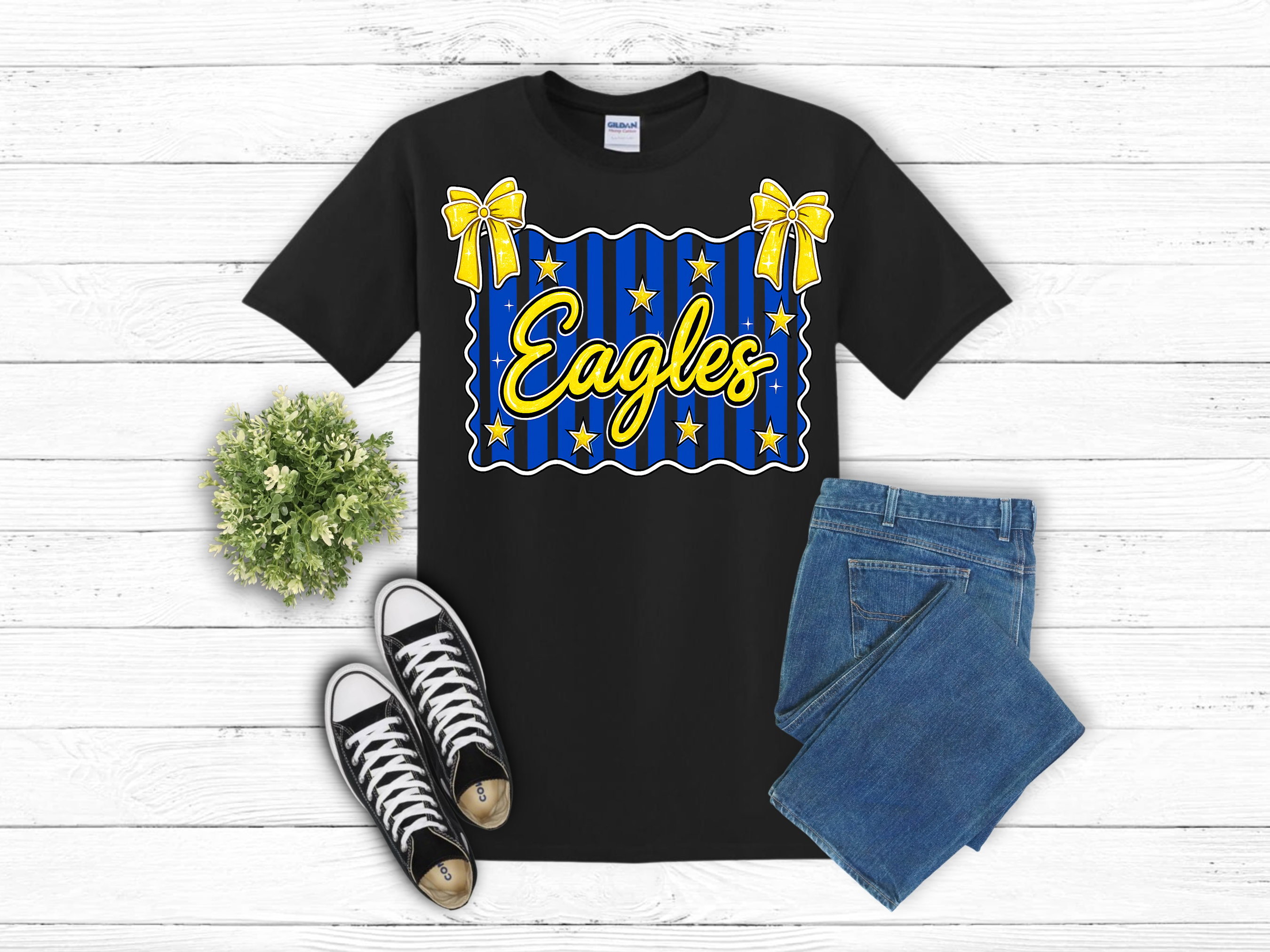 Zavalla Eagles Graphic Tee (Item #20367)