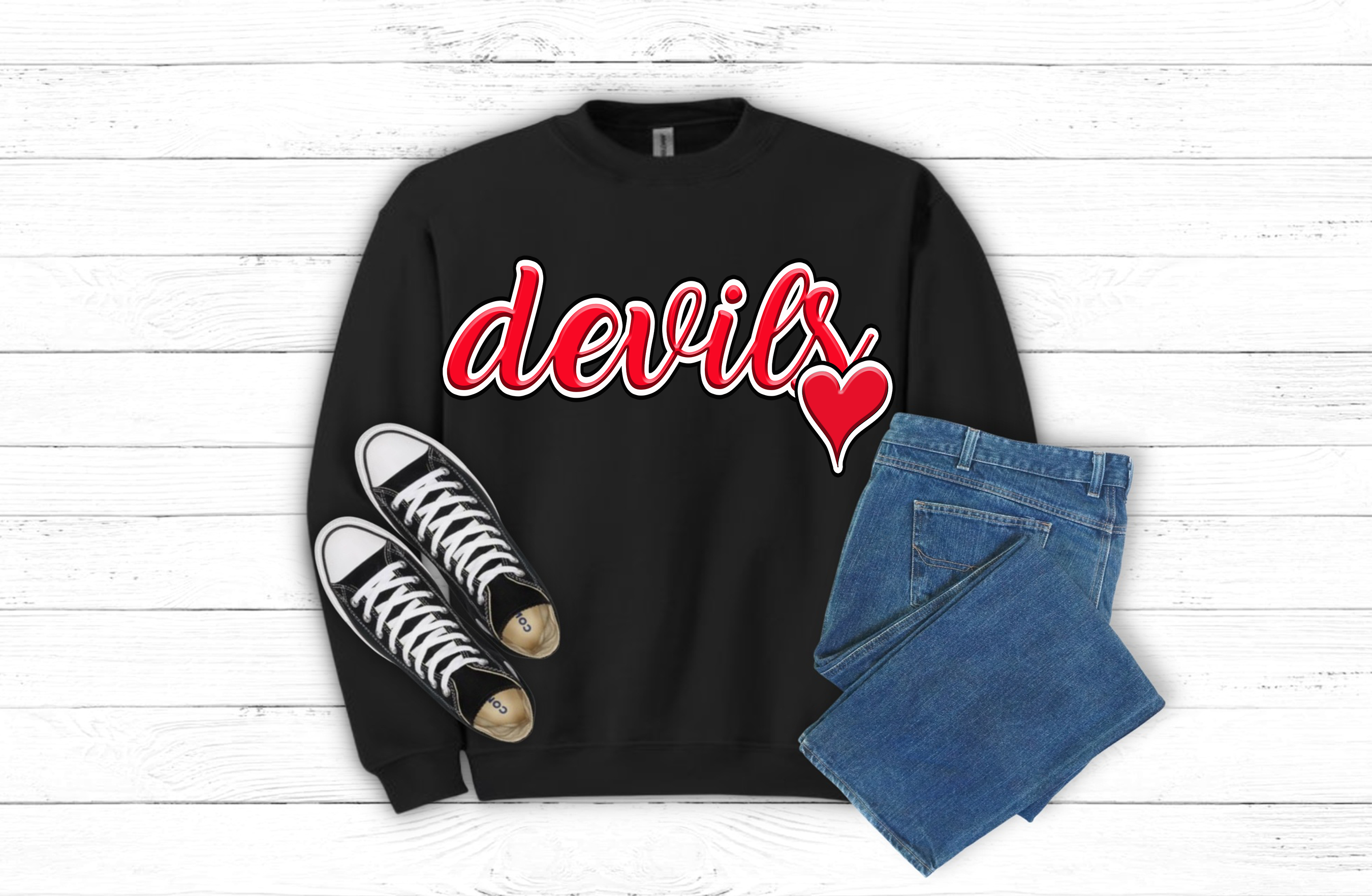 Devils sweatshirt (Item 1735)