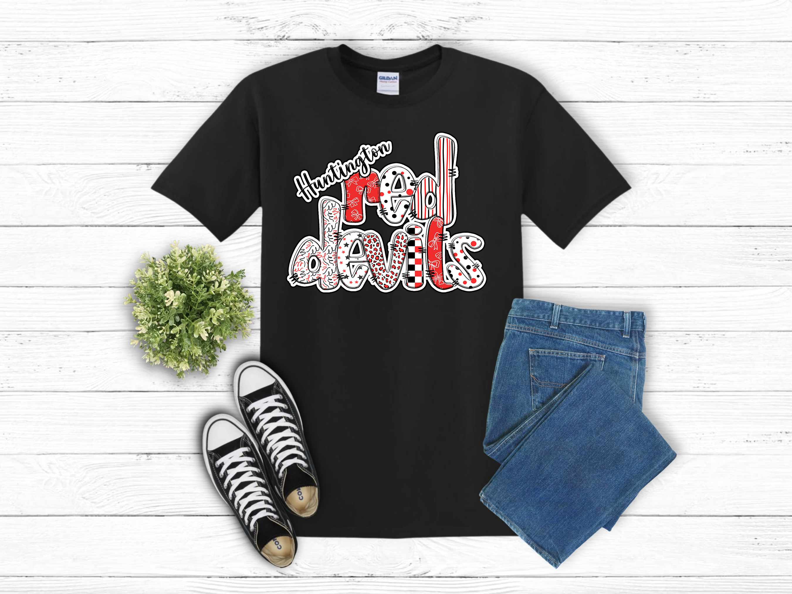 Red Devils  Graphic T-Shirt or Sweatshirt (item 1721)