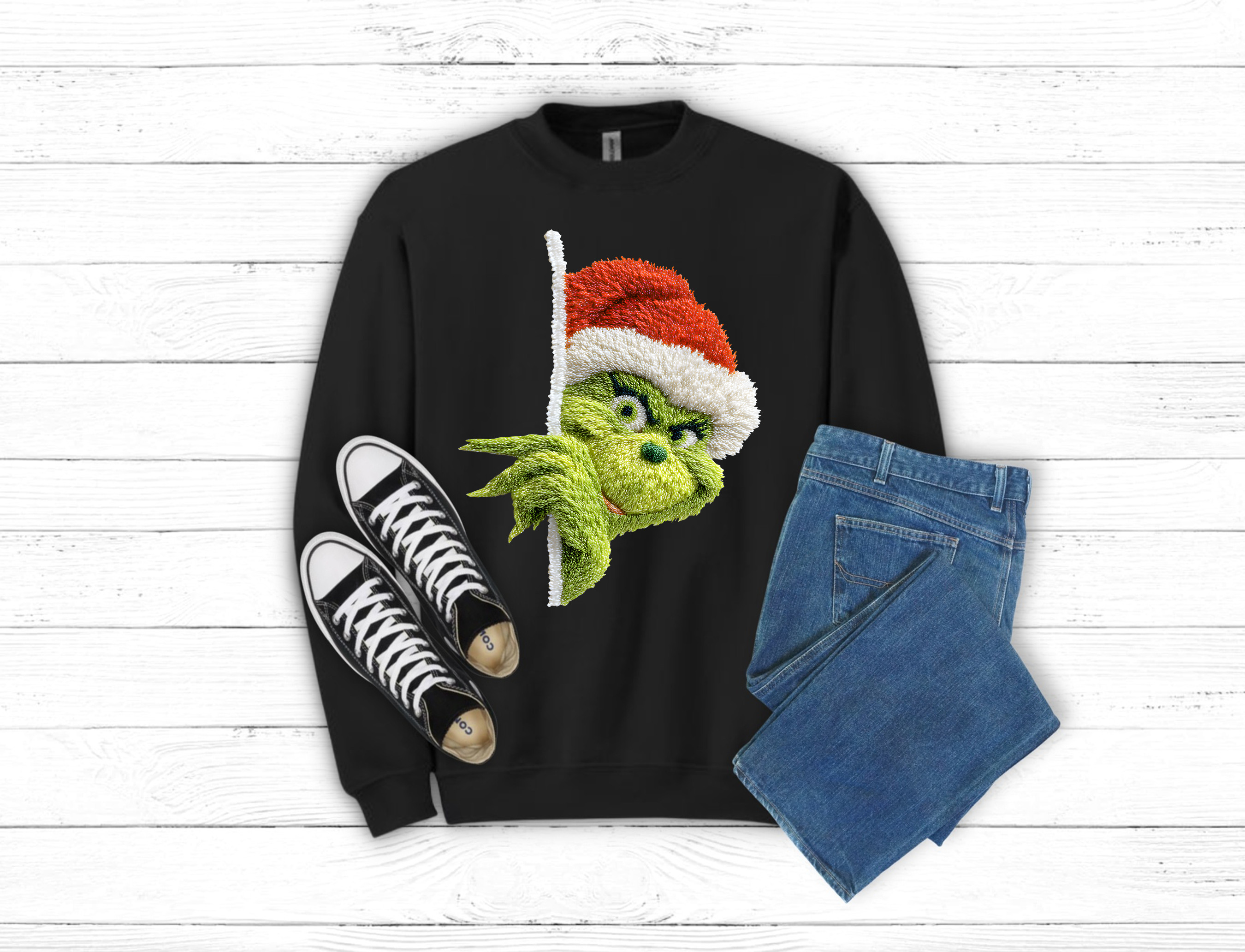 Christmas Grinch Sweatshirt (Item 2102)