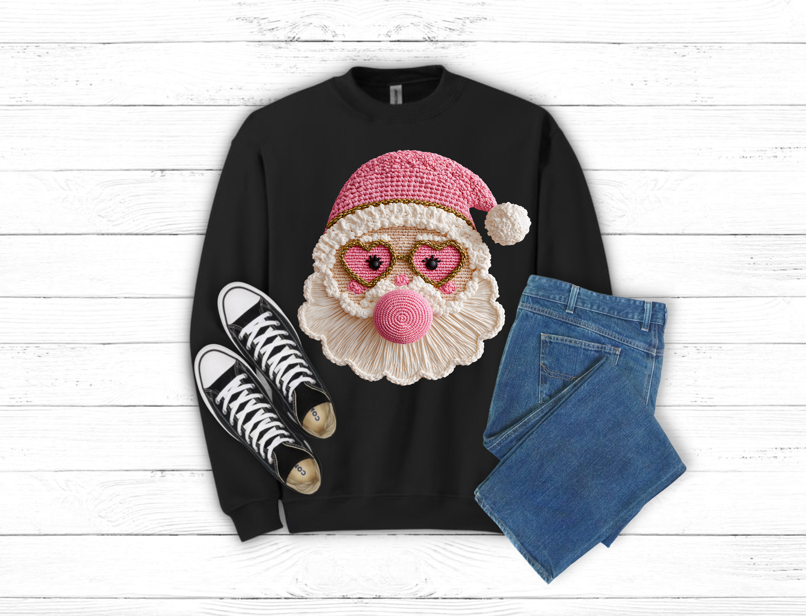 Christmas Santa Sweatshirt (Item 2106)