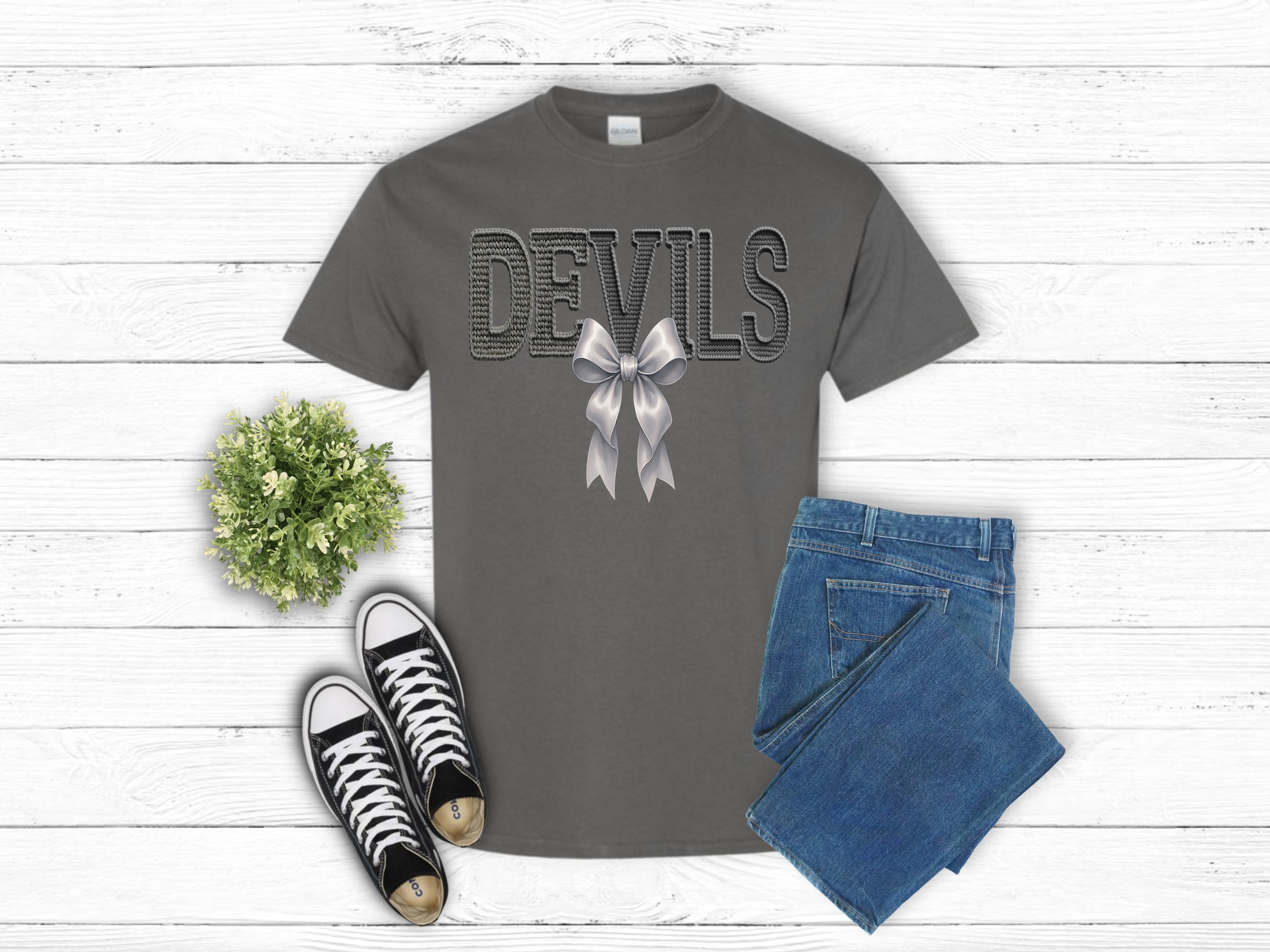 Devils yarn spirit shirt Choice of tee or sweatshirt (item 10102)