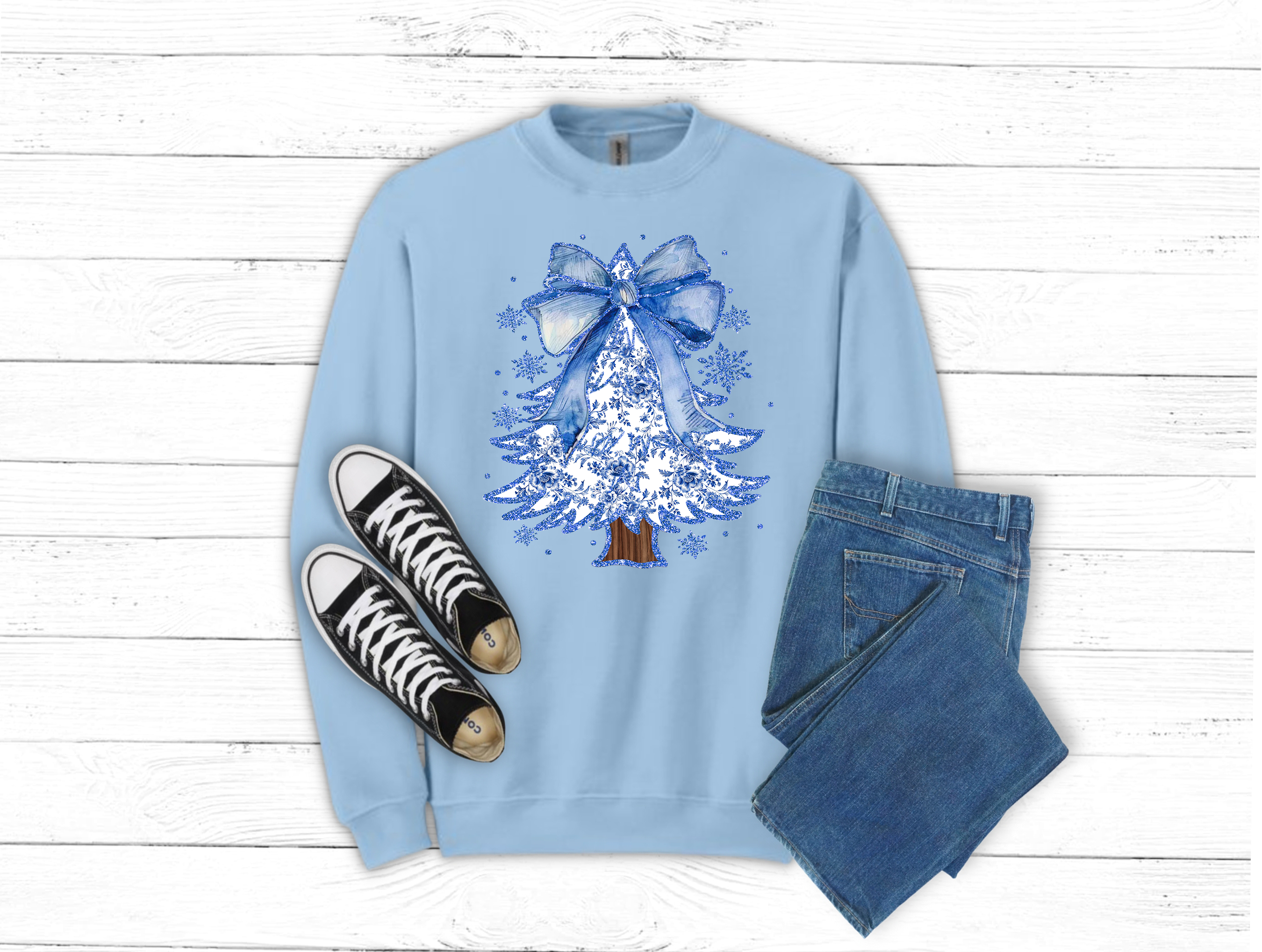 Christmas Tree Sweatshirt (Item 1439)