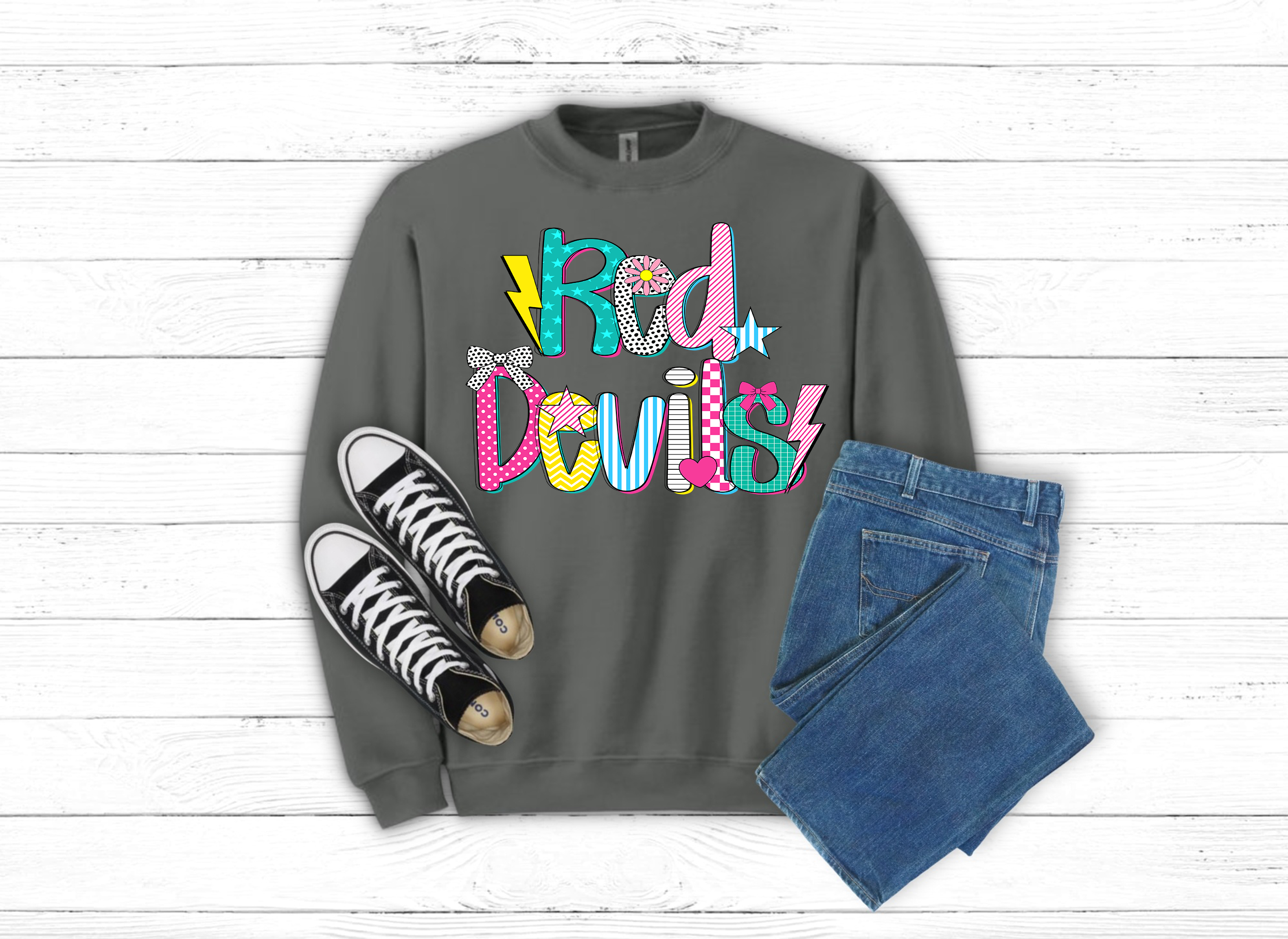 Red Devils Sweatshirt (item 1701)