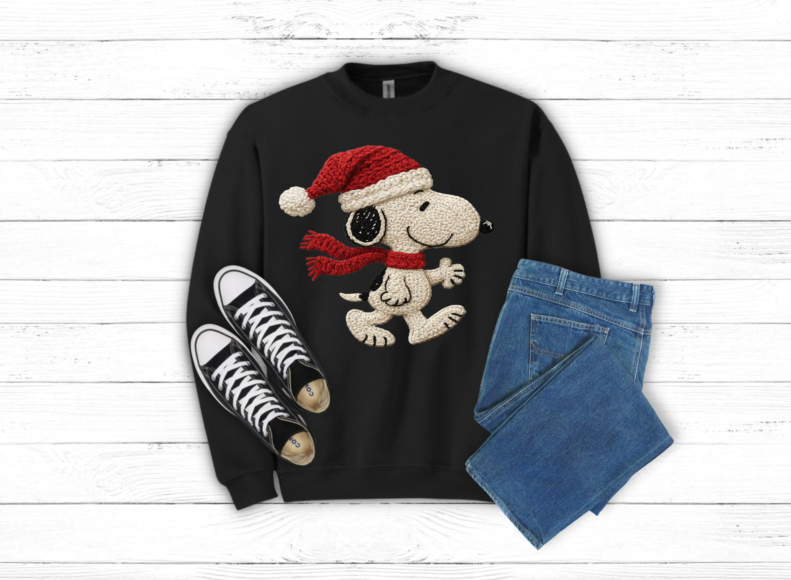 Christmas Snoopy Sweatshirt (Item 1594)