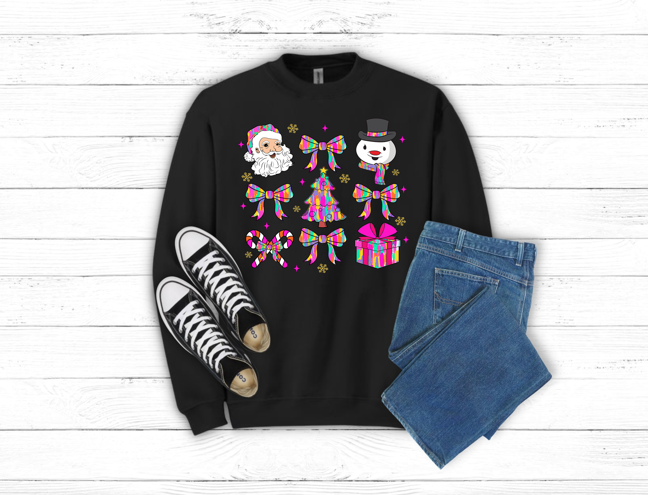 Christmas Coquette Sweatshirt (Item 2145)