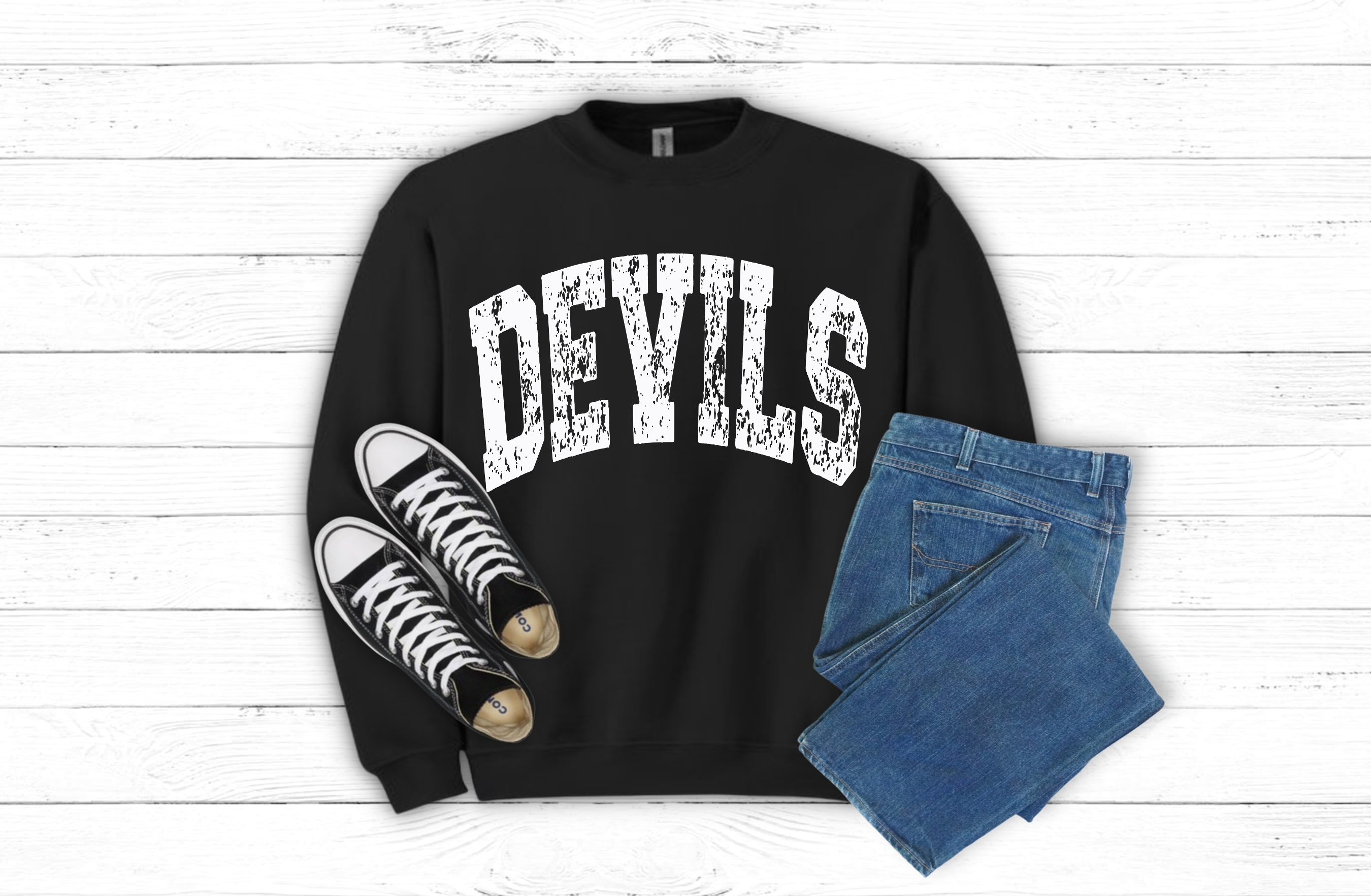 Red Devils  Graphic T-Shirt or Sweatshirt (item 1720)