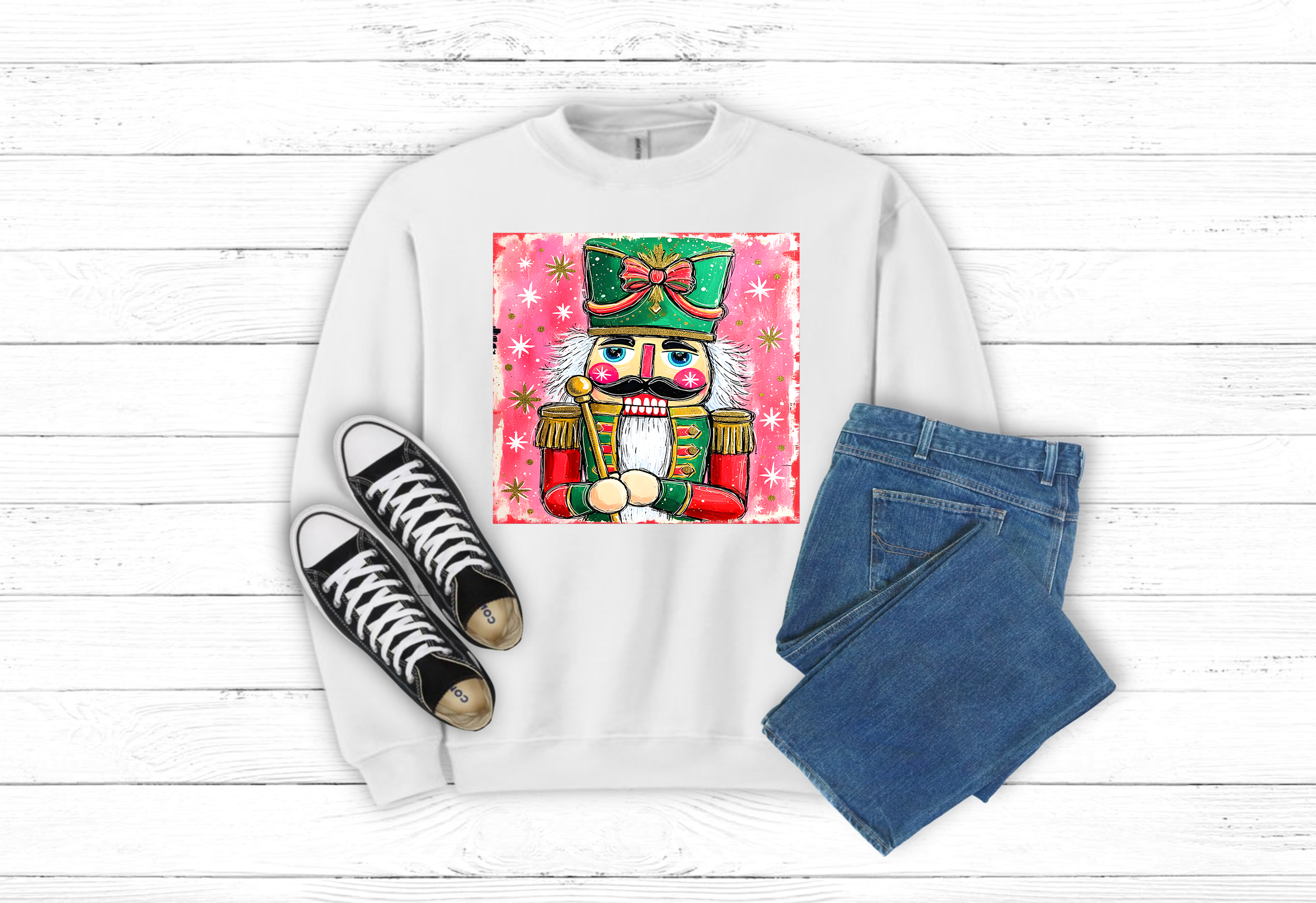 Christmas Nutcracker Sweatshirt (Item 1584)