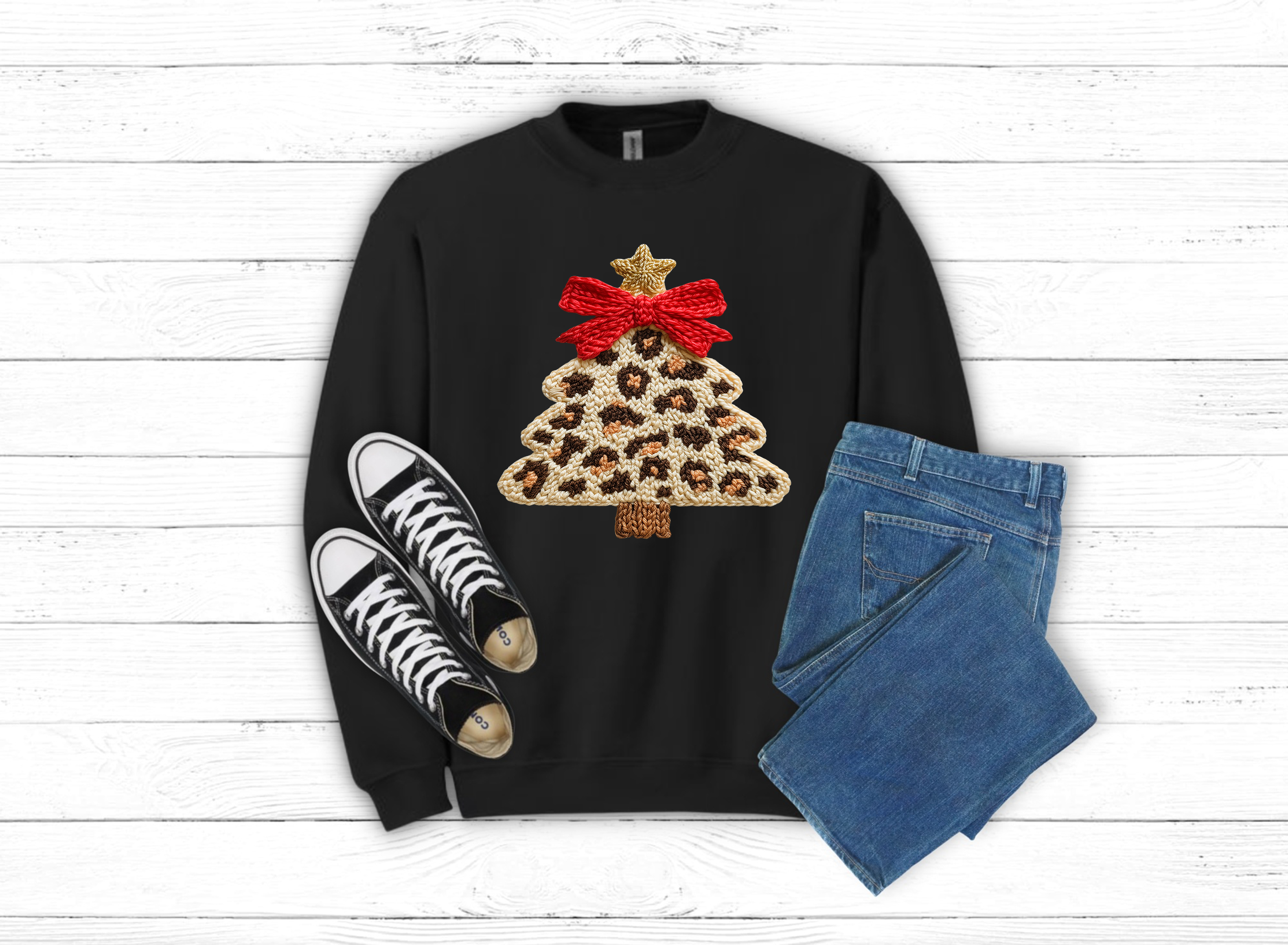 Christmas Tree Sweatshirt (Item 2116)