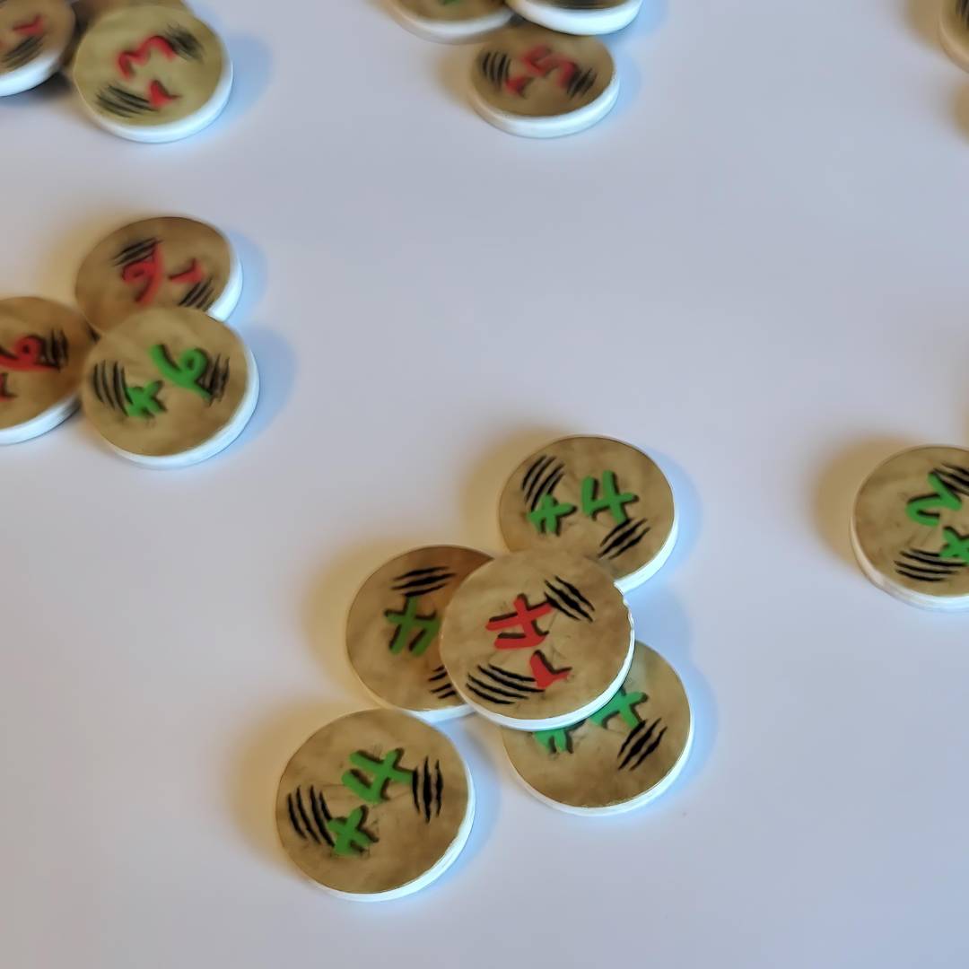 Ravenof premium statusų žetonų rinkinys