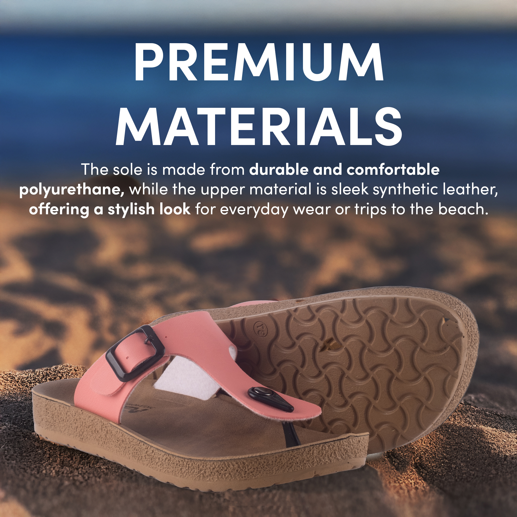 GKL T-strap Comfort Sandals Spartan Pastel Pink 