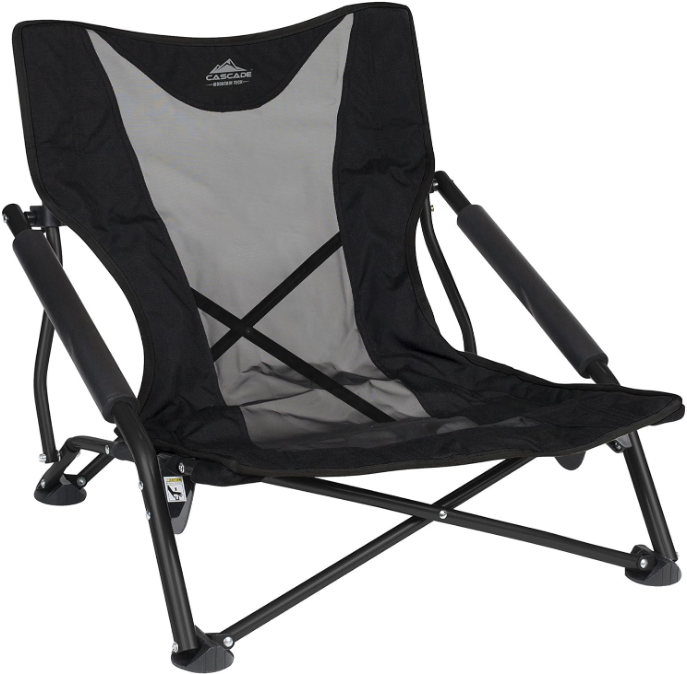 Folding Camp Chair for Camping, Beach, Picnic, Barbqeues, Sporting Events with Carry Bag