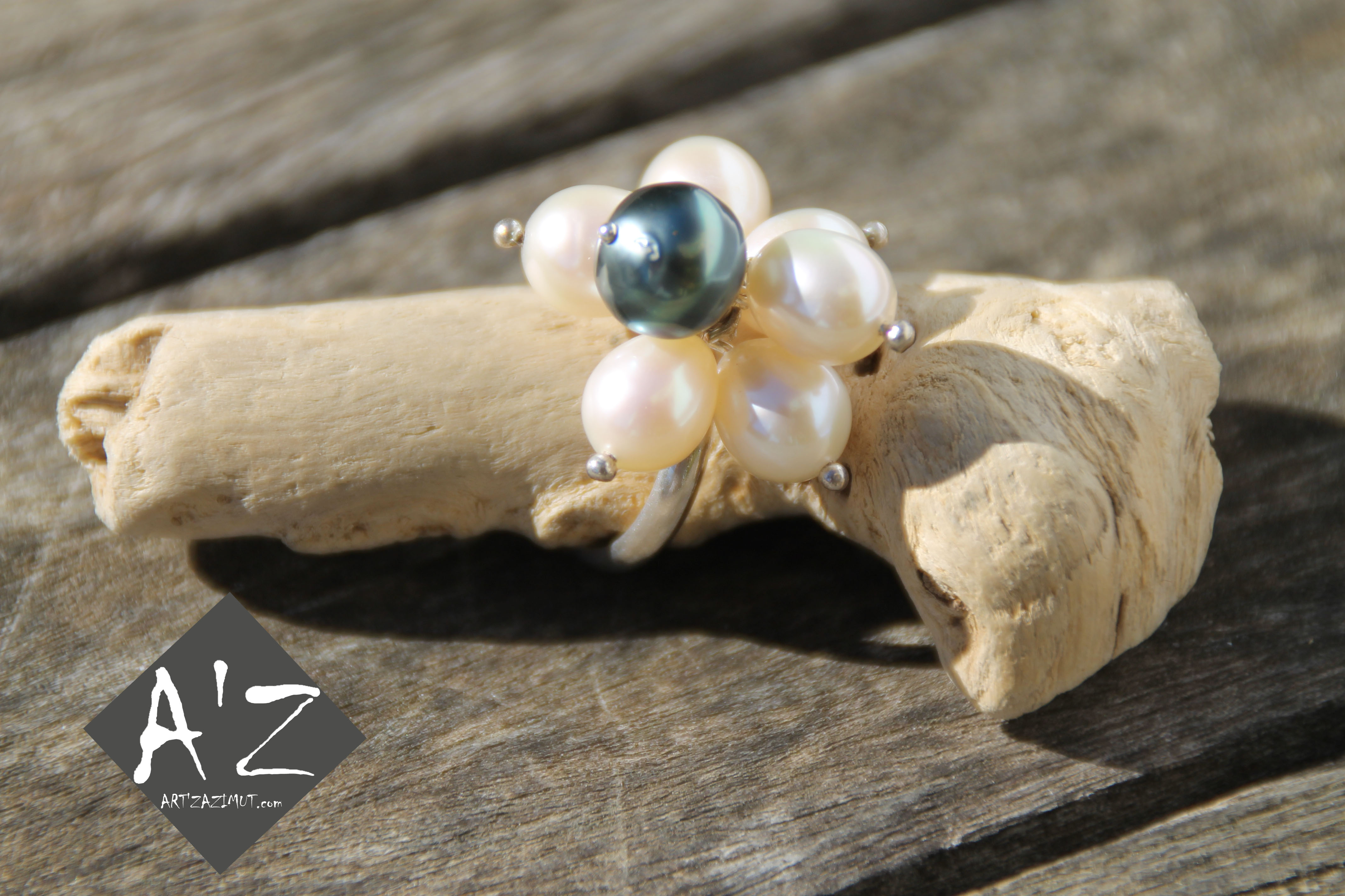 Bague Tahiti Fleur