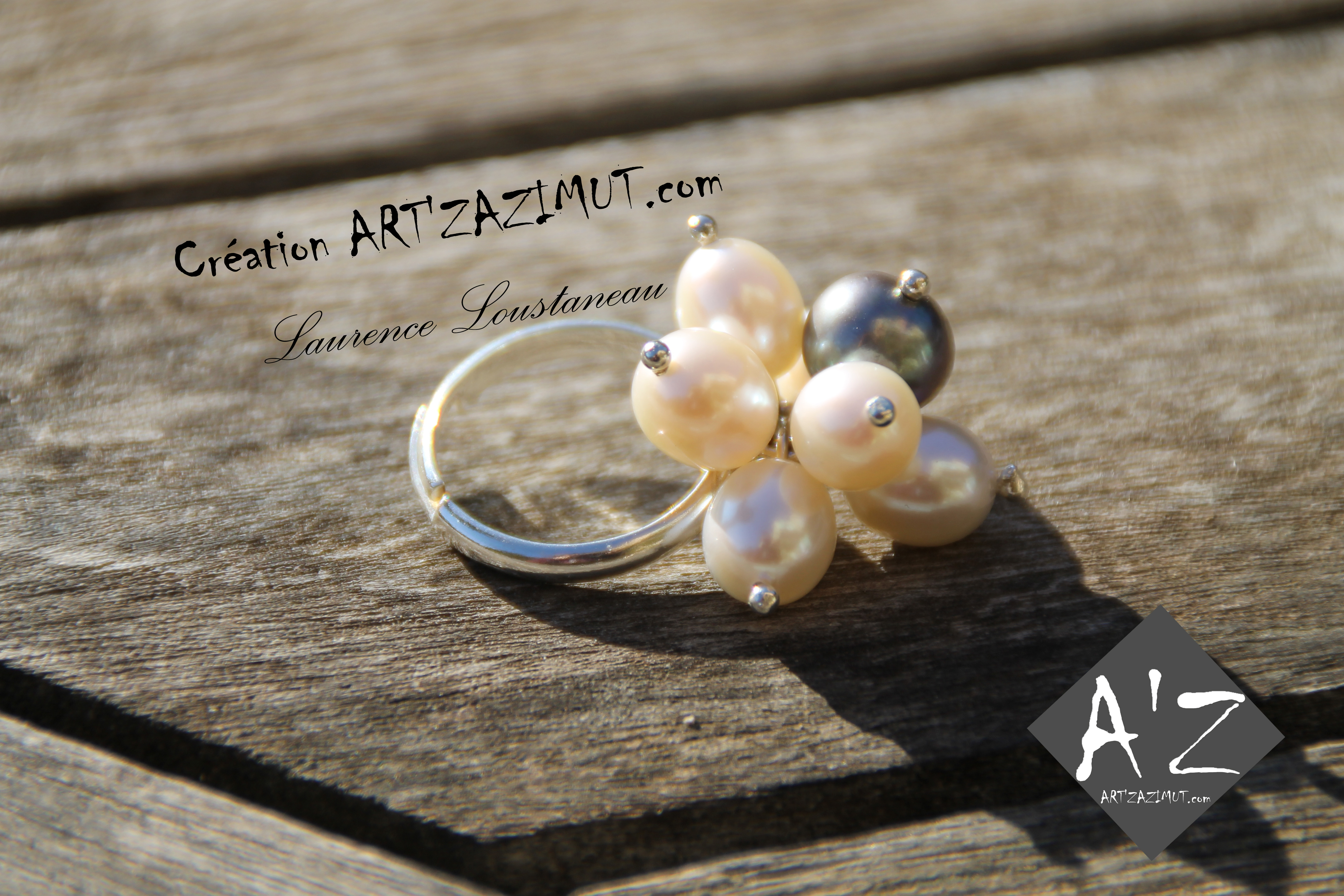 Bague Tahiti Fleur