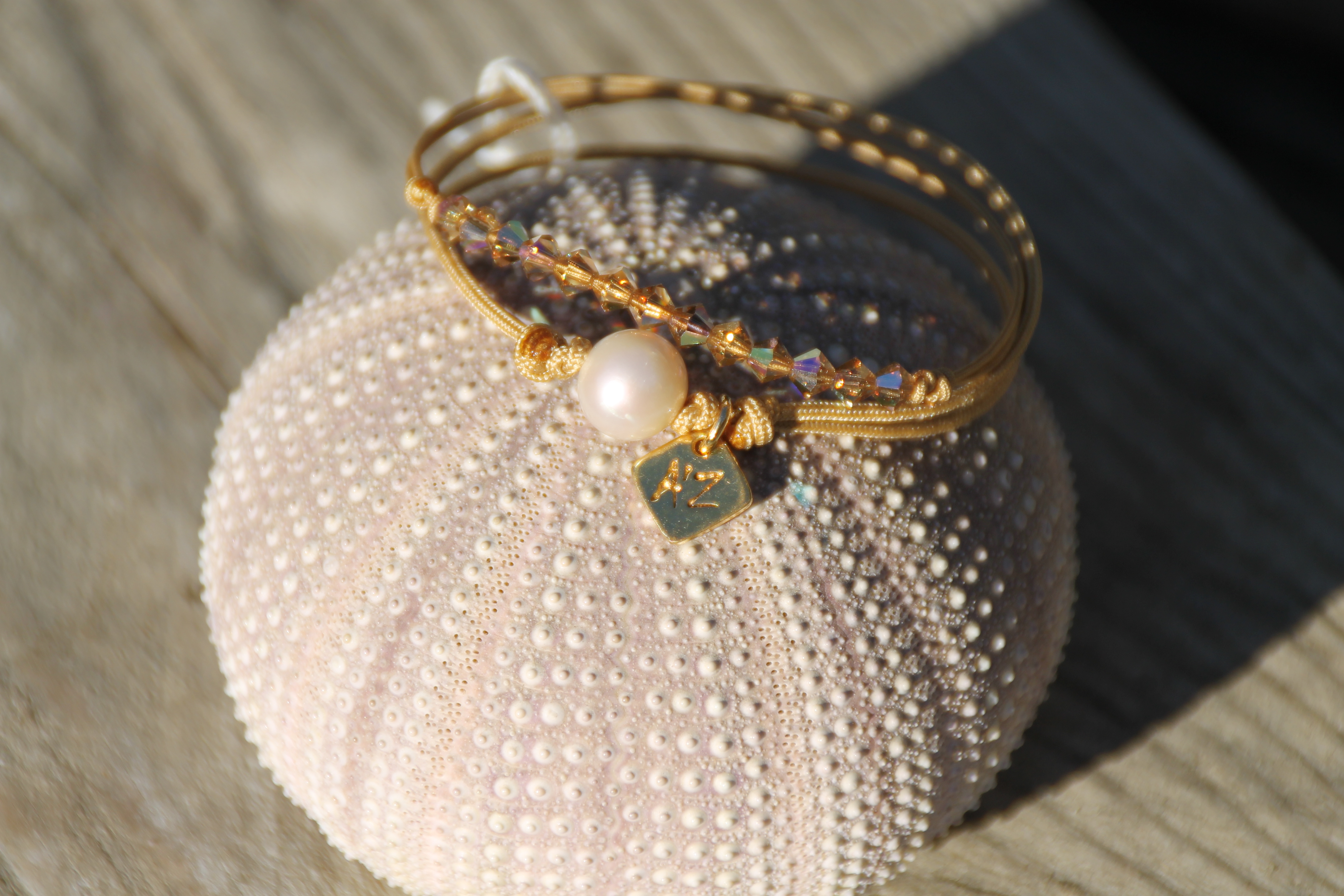Bracelet Eau Douce Duo beige 