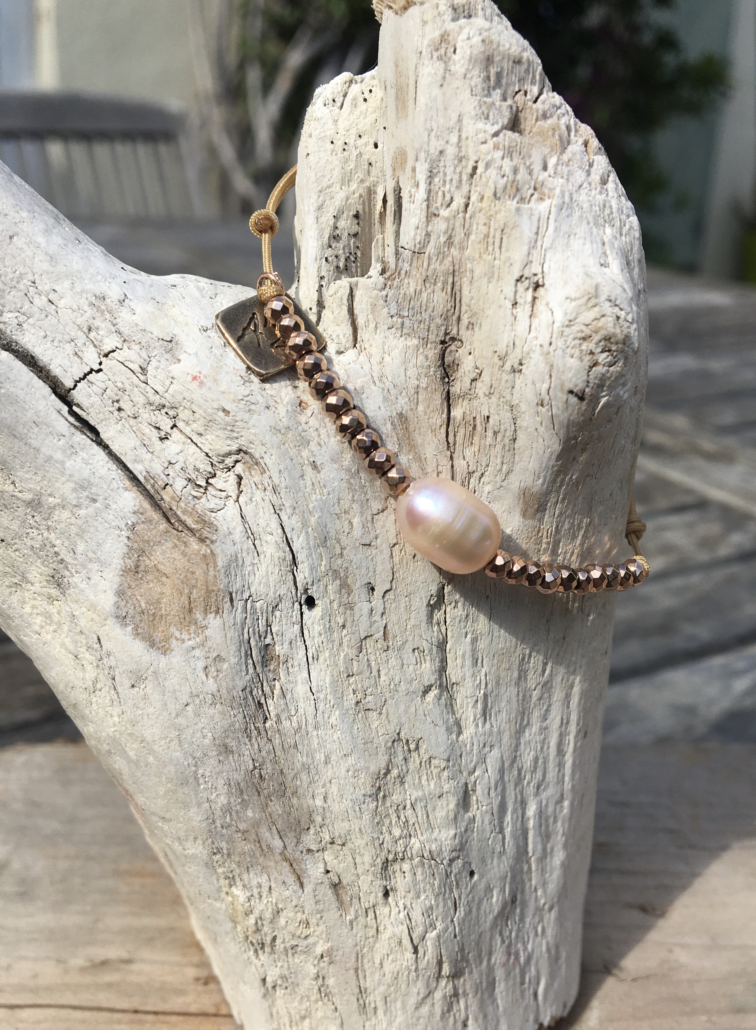 Bracelet perle d'eau douce