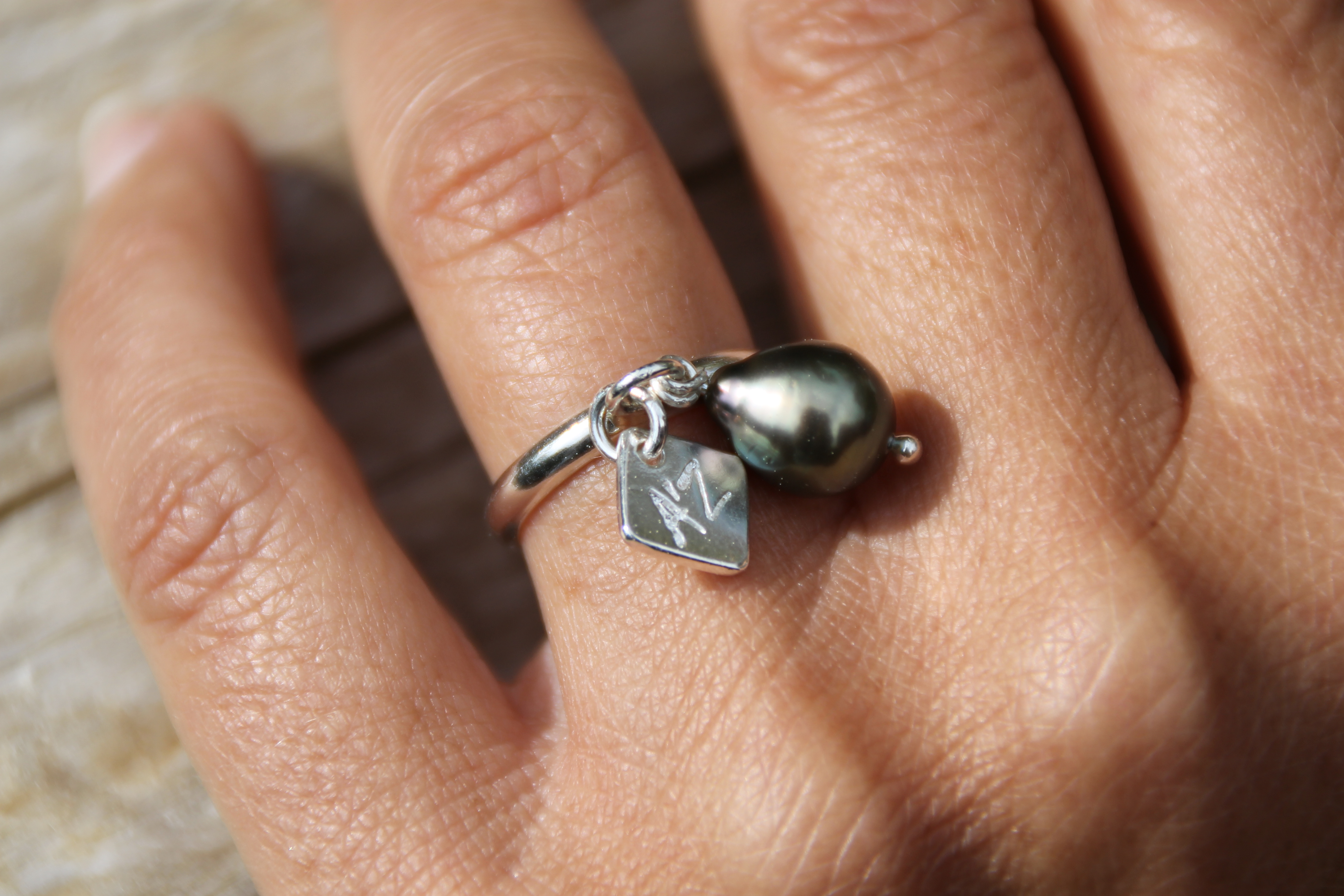 Bague Tahiti Perle Solo