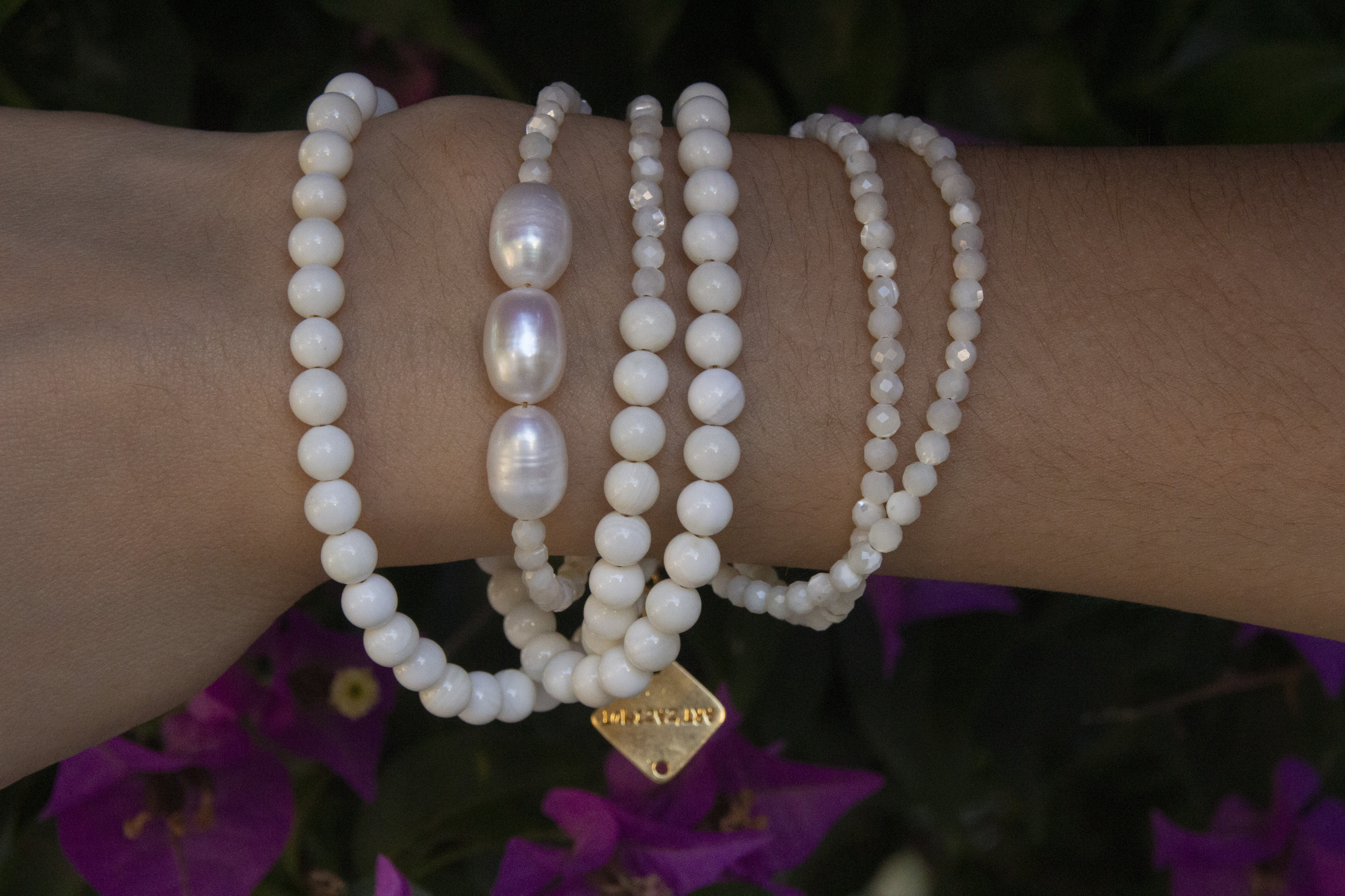 A'Z Création 3en1 perle eau douce trio