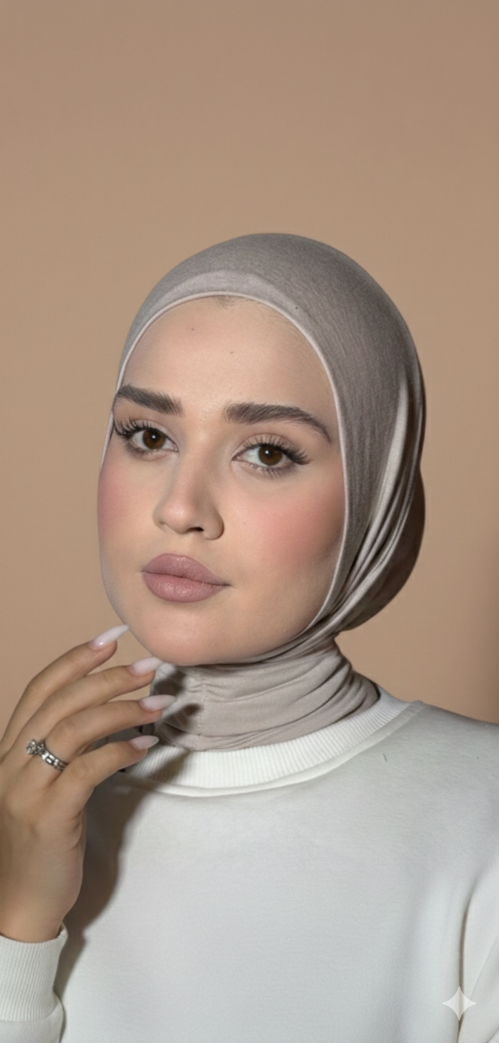 Taupe  Easy Hijab