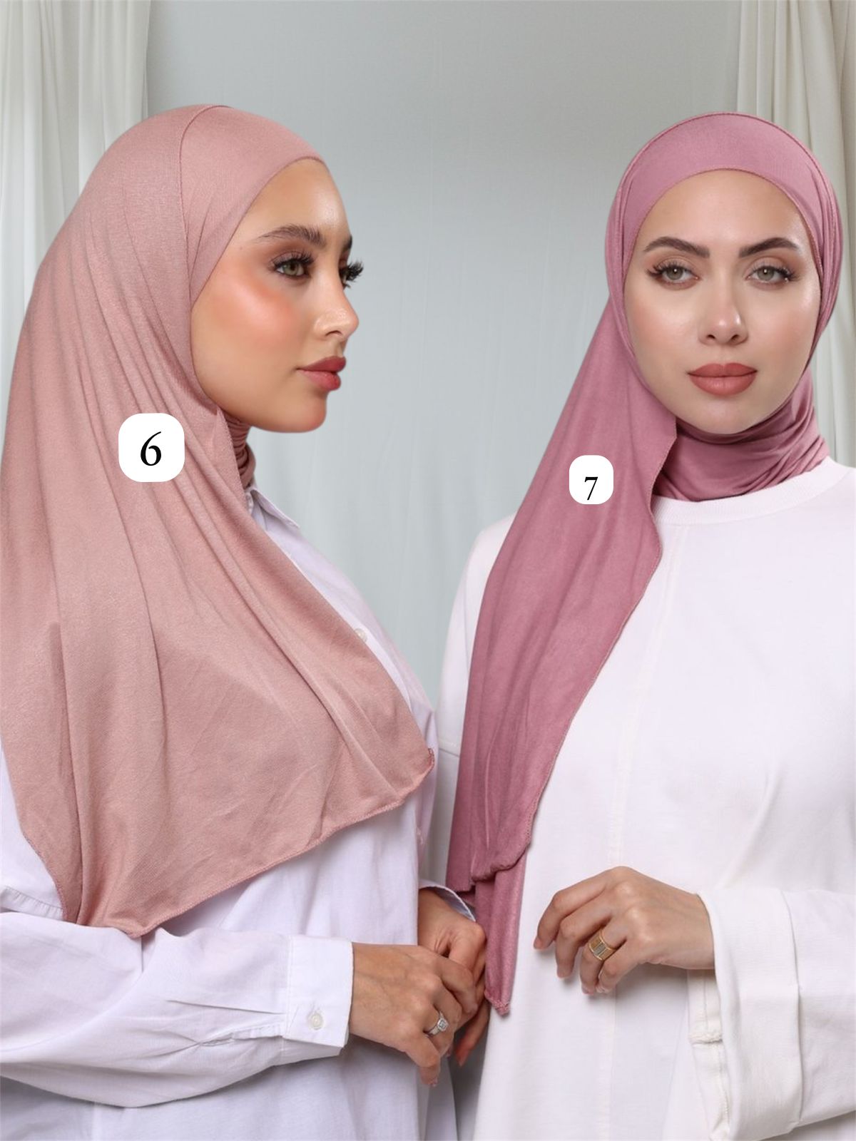 Soft Pastel Mini Scarf