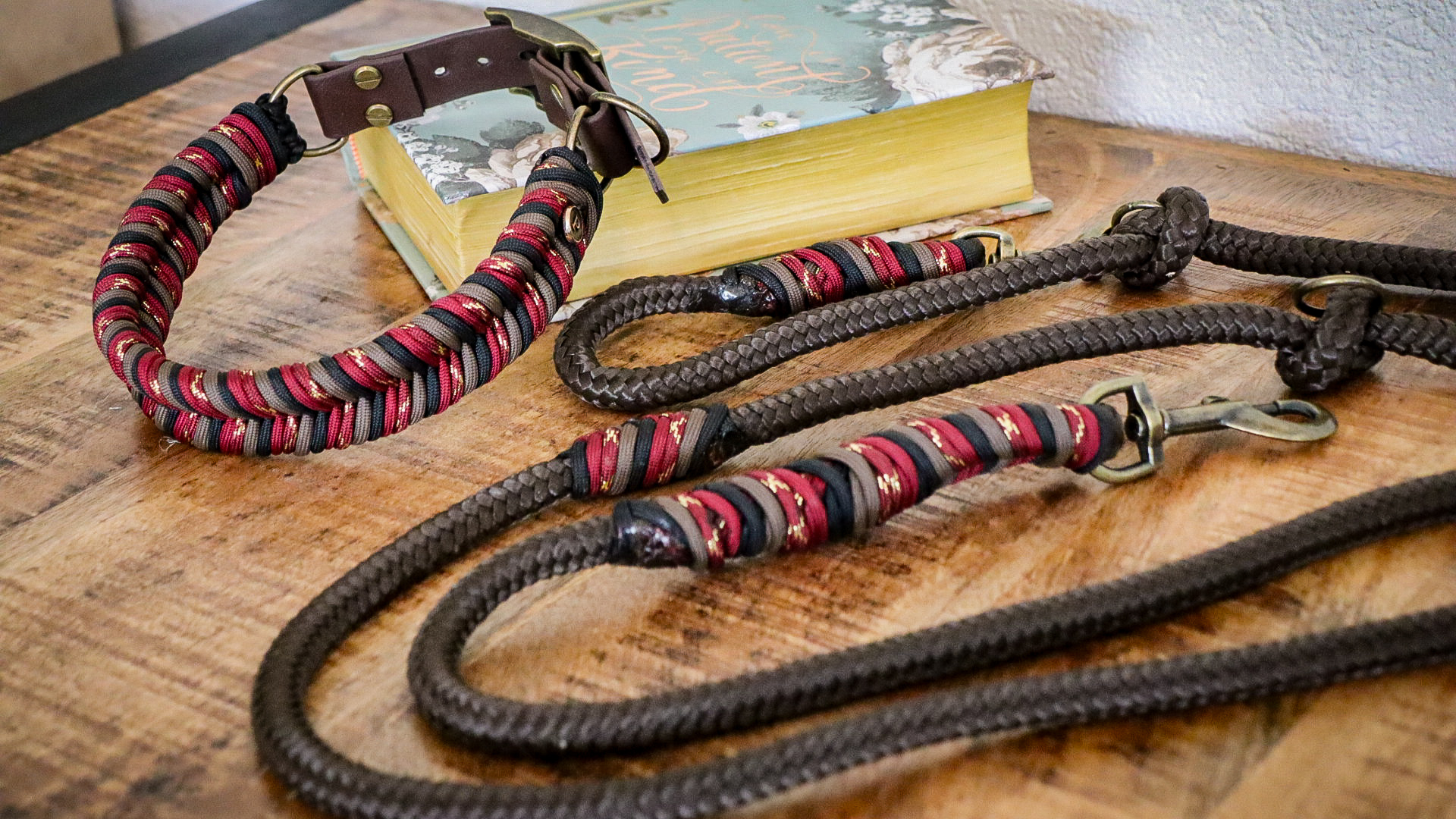 Set Brown & Wine Antikmessing