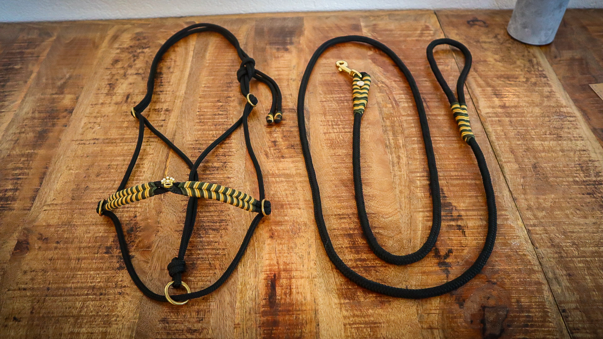 Seilhalfter Black & Honey