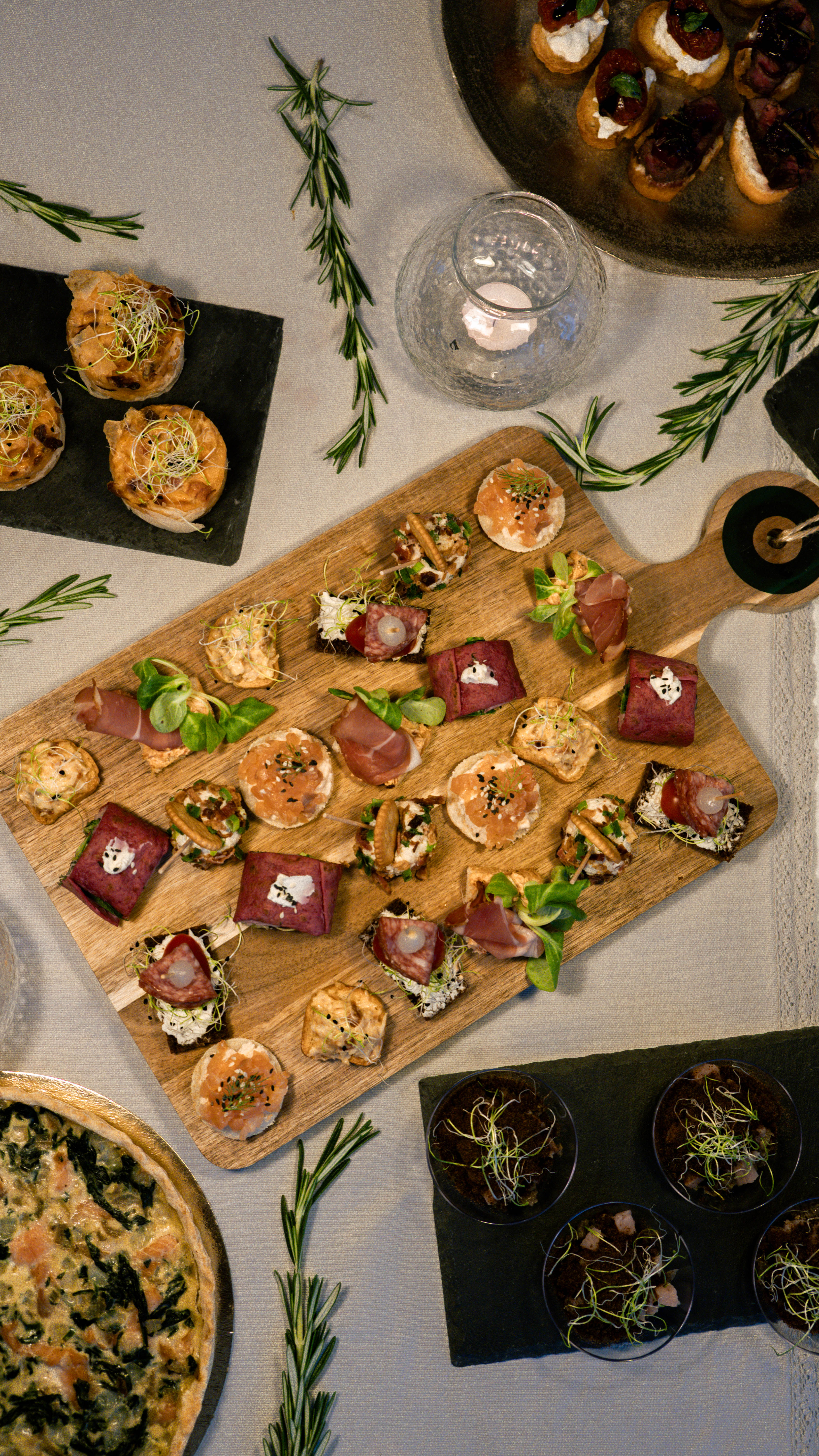 VIP Vieno kąsnio užkandžių rinkinys